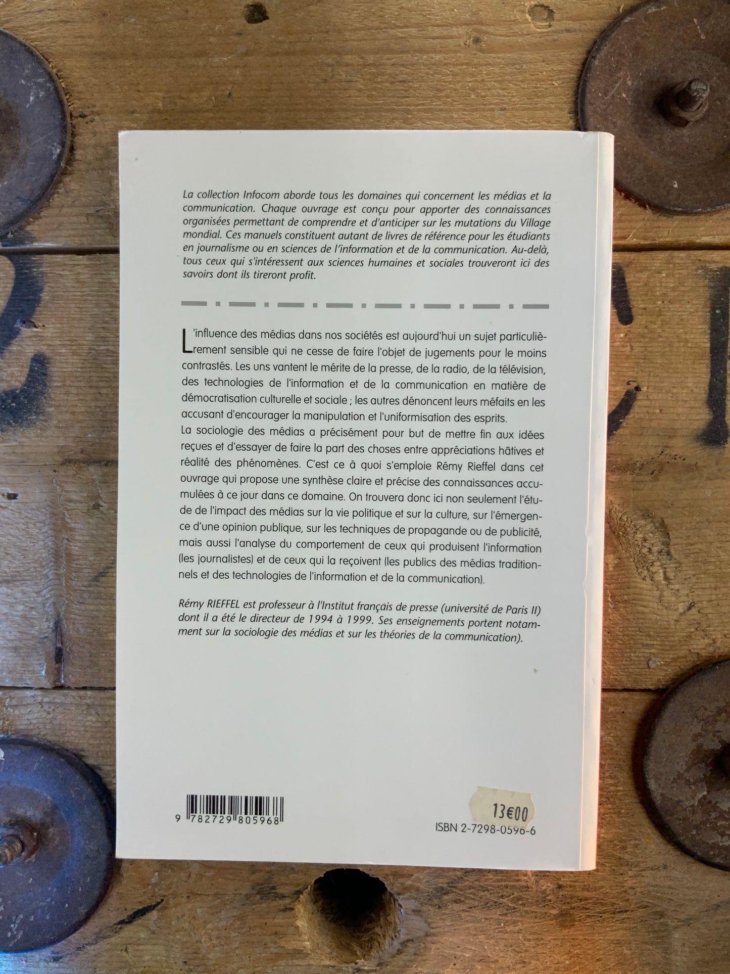 Sociologie des médias - Rémy Rieffel