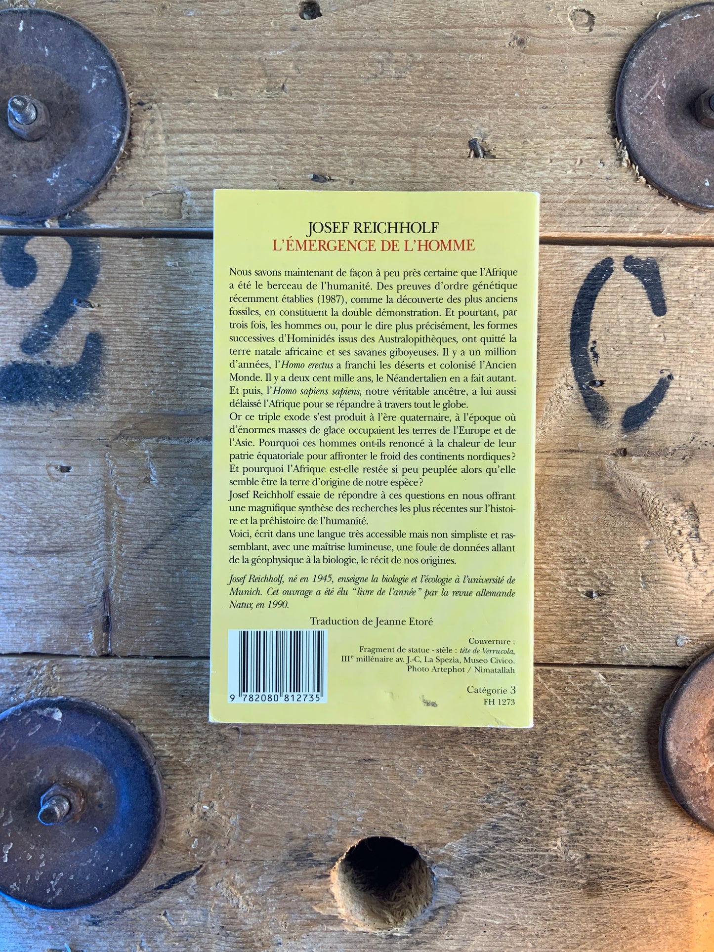 L’émergence de l’homme - Josef Reichholf