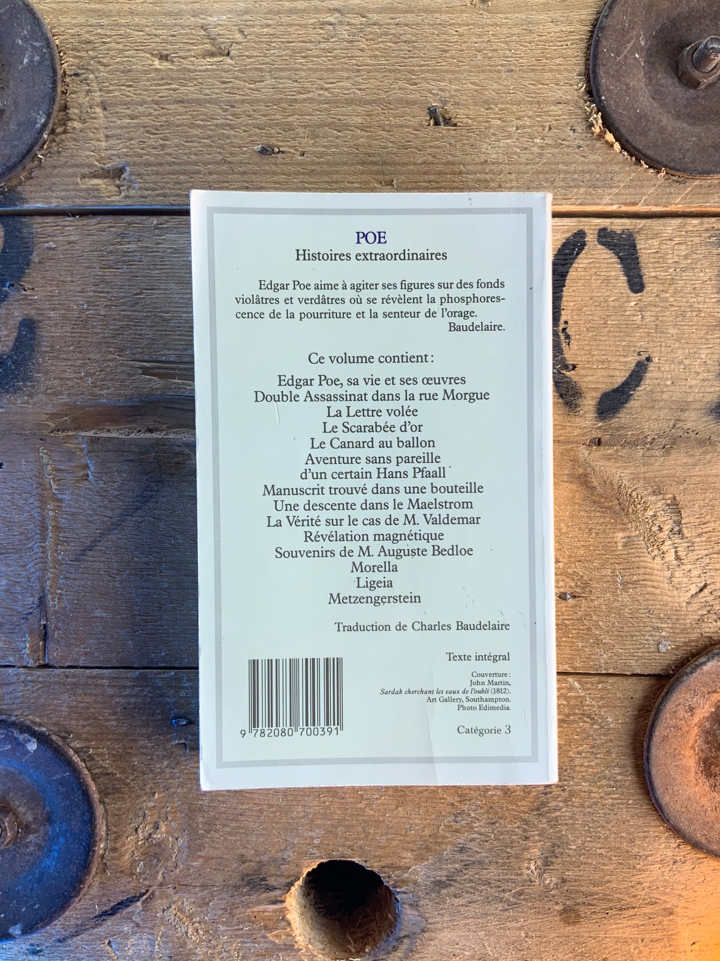 Histoires extraordinaires - Poe