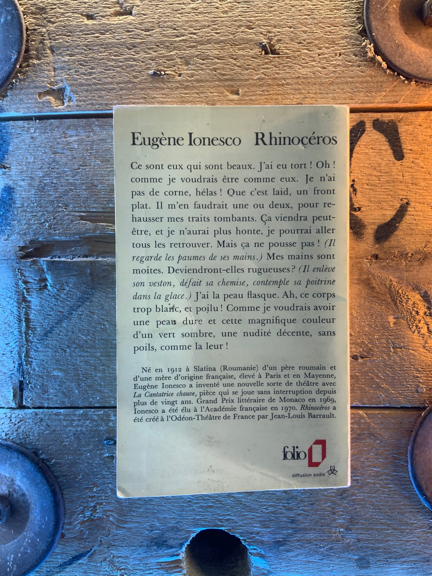 Rhinocéros - Ionesco