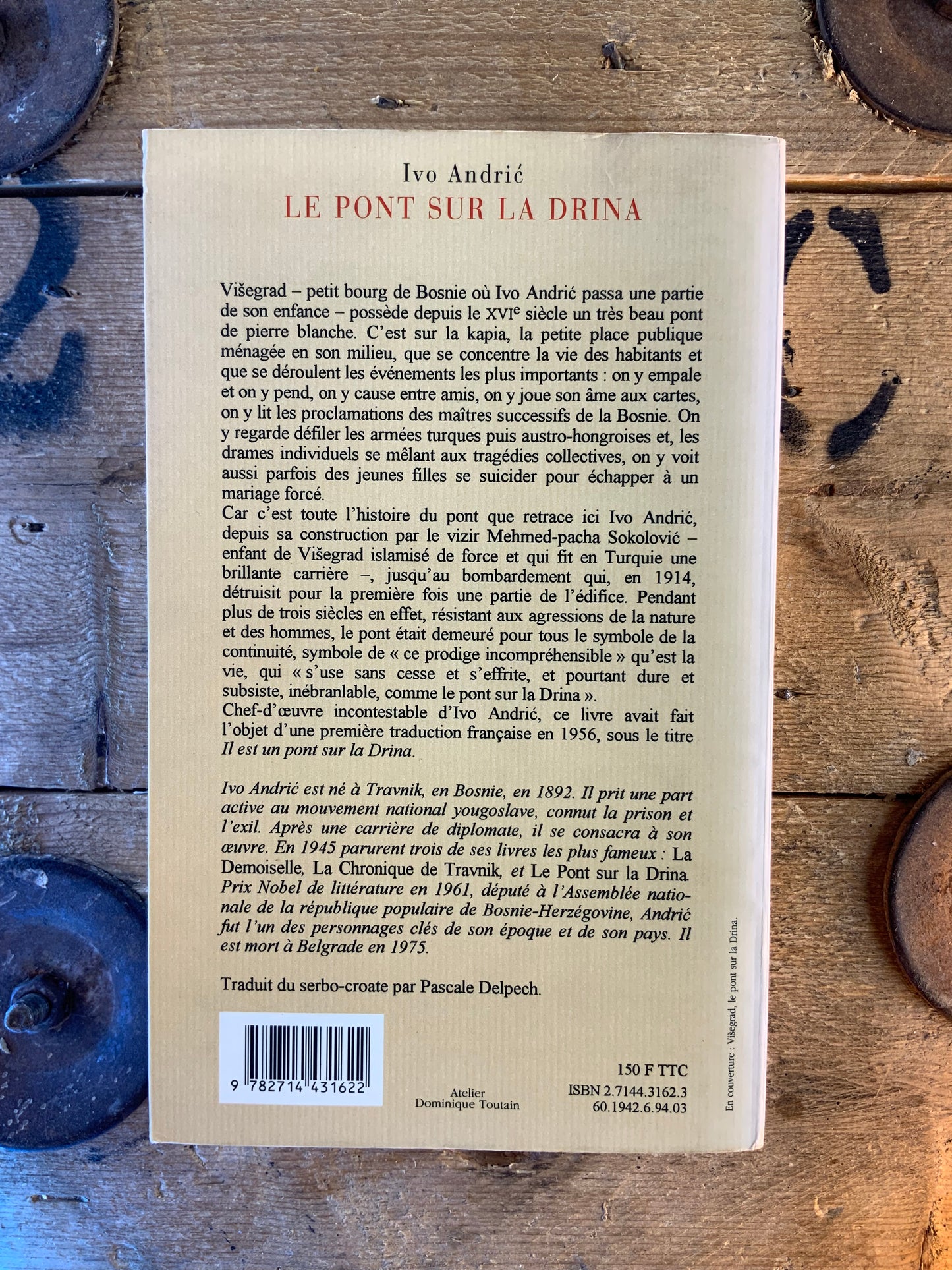 Le pont sur la drina - Ivo Andrić