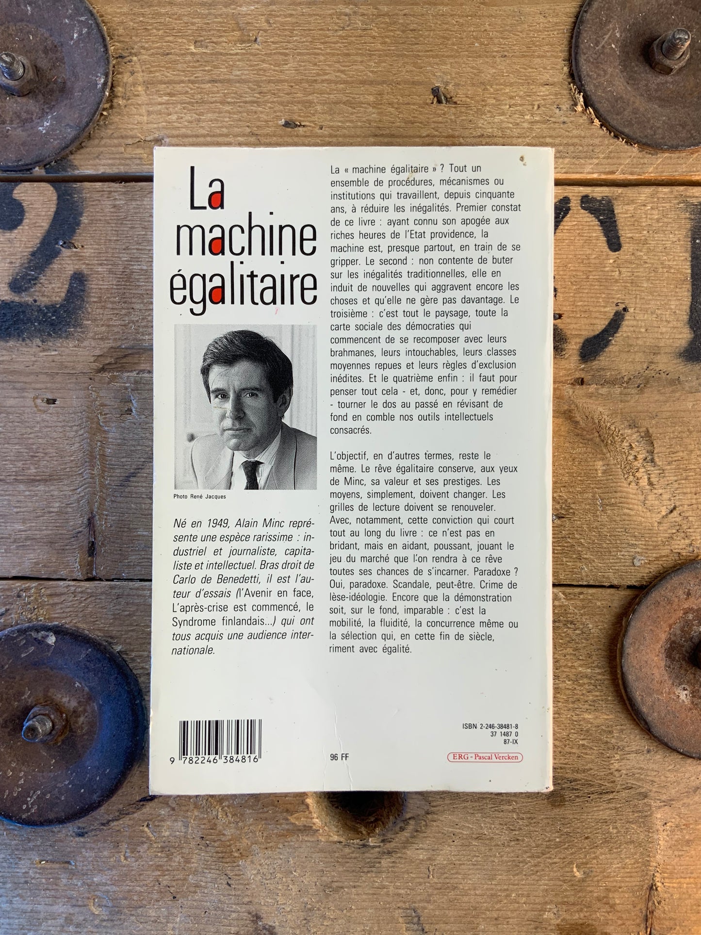 La machine égalitaire - Alain Minc