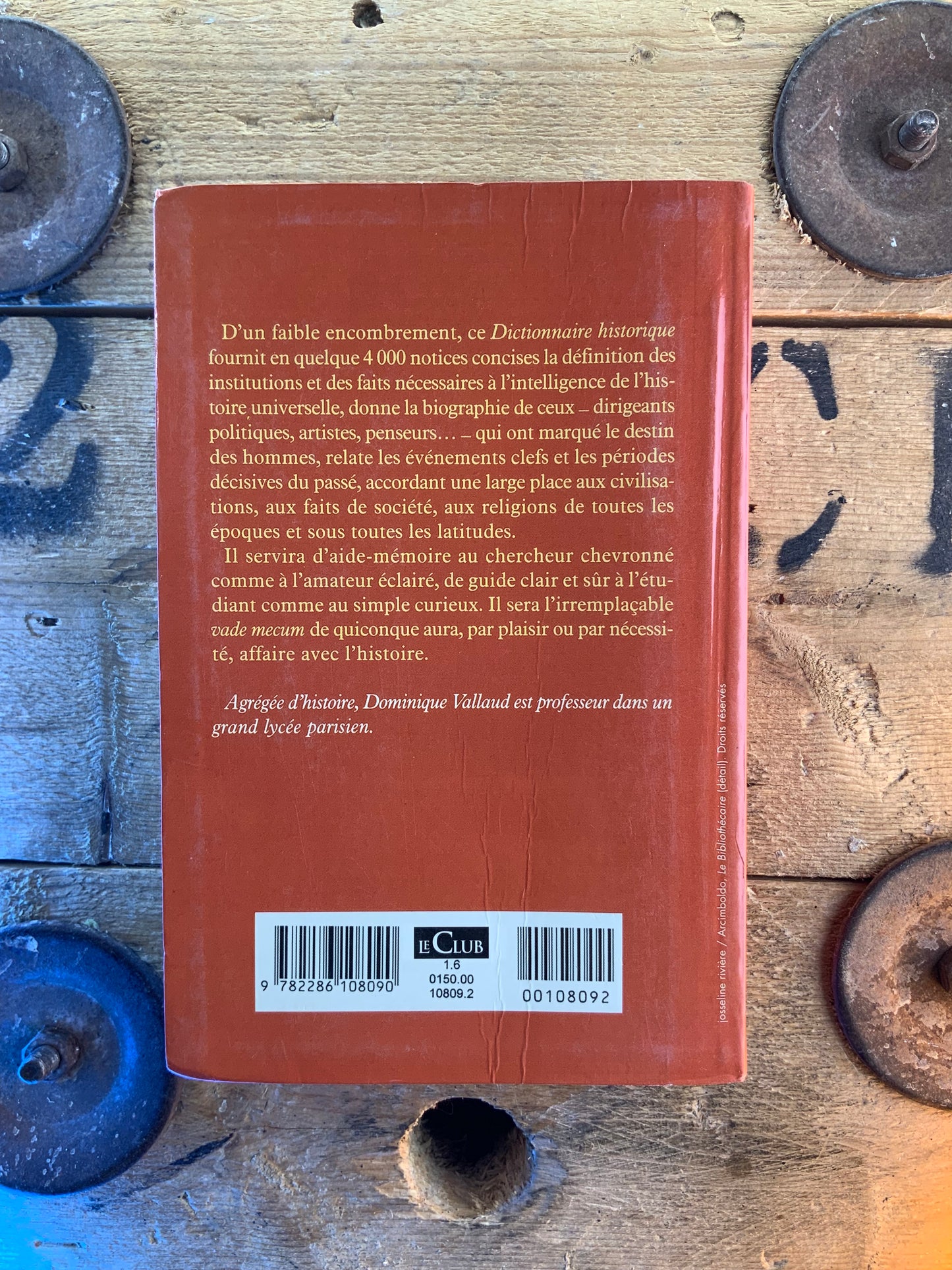 Dictionnaire historique - Dominique Vallaud