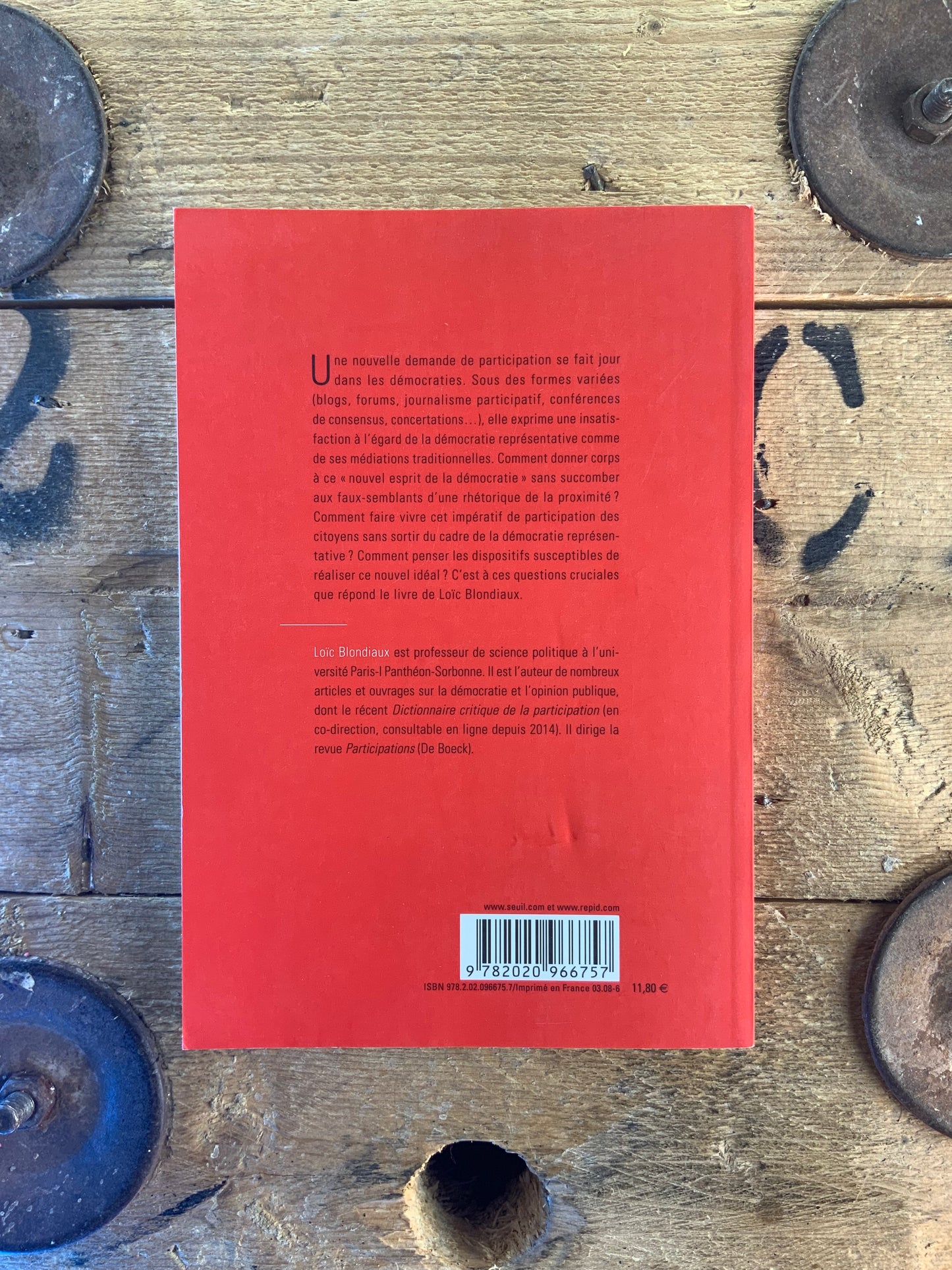 Le nouvel esprit de la démocratie : actualité de la démocratie participative - Loïc Blondiaux