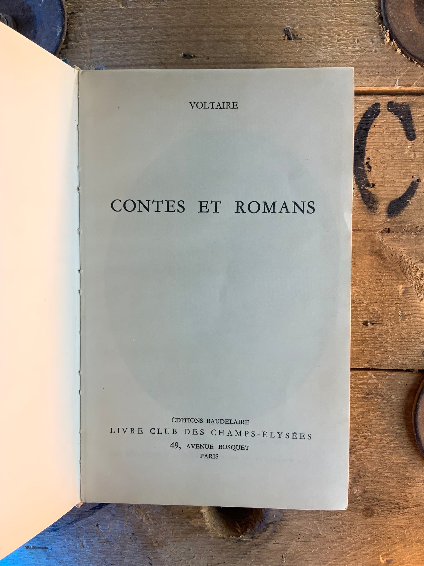 Contes et Romans - Voltaire