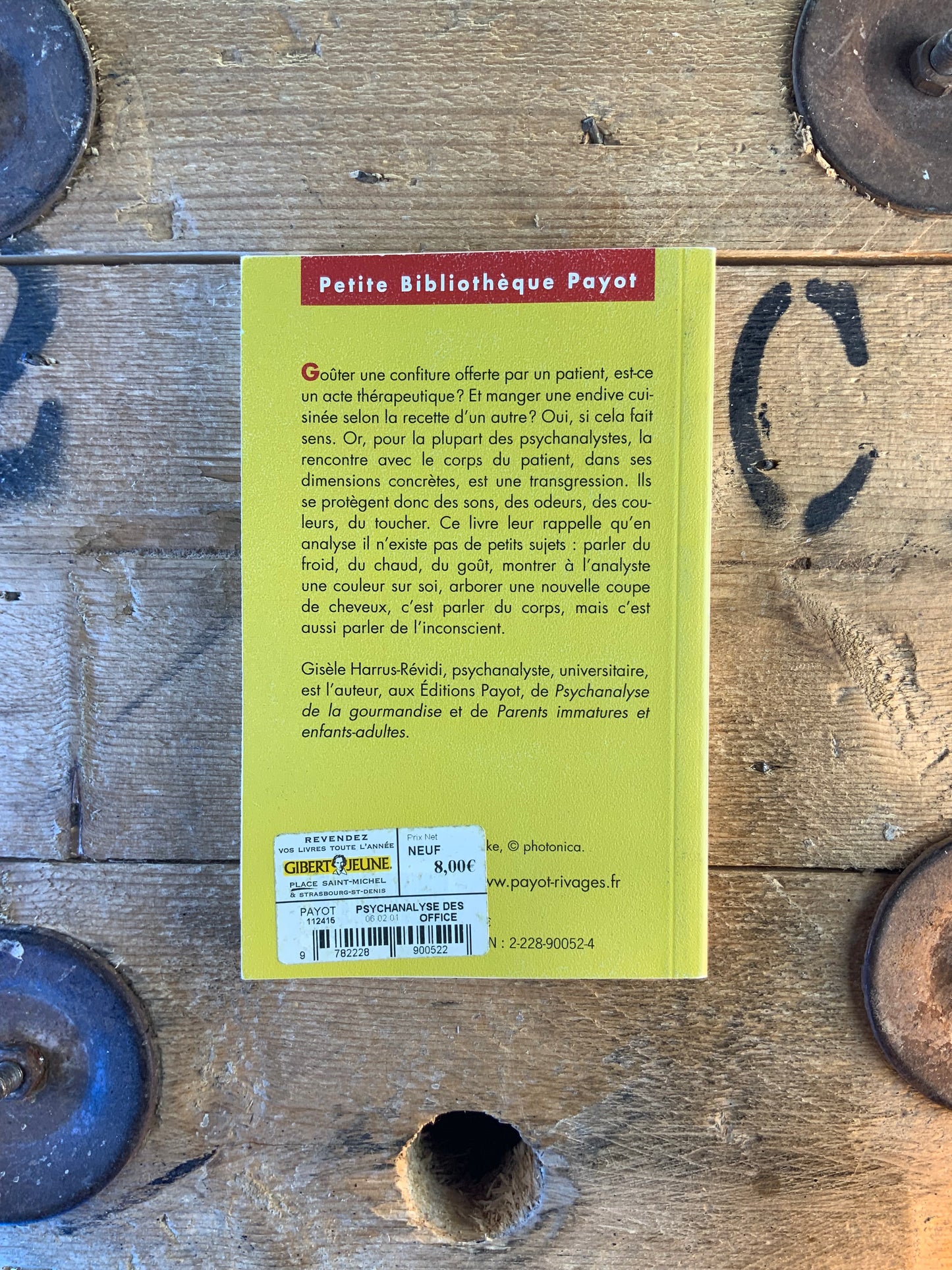 Psychanalyse des sens - Gisèle Harrus-Révidi