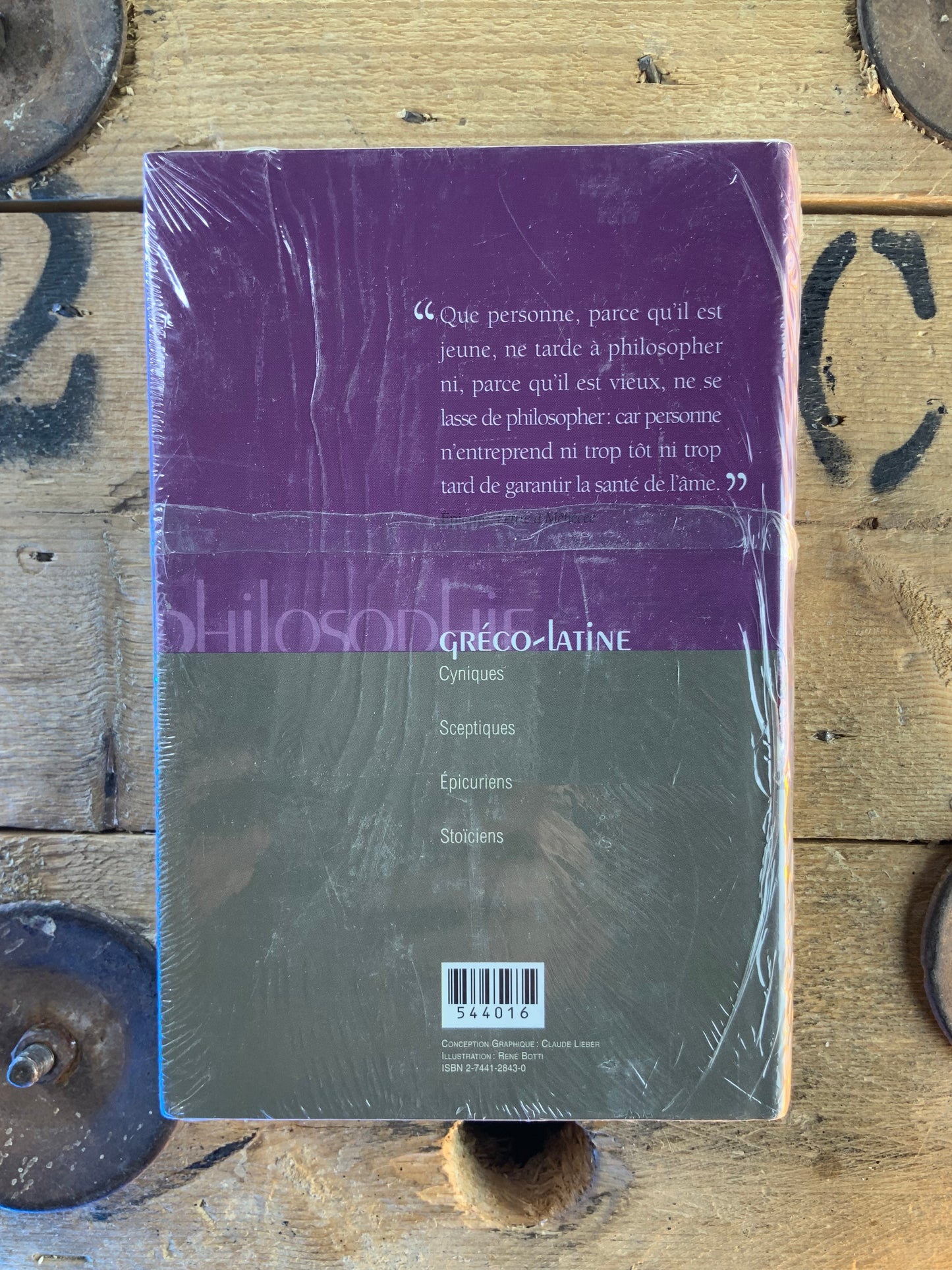 Philosophie Gréco-Latine : Cyniques - Sceptiques - Épicuriens - Stoïciens