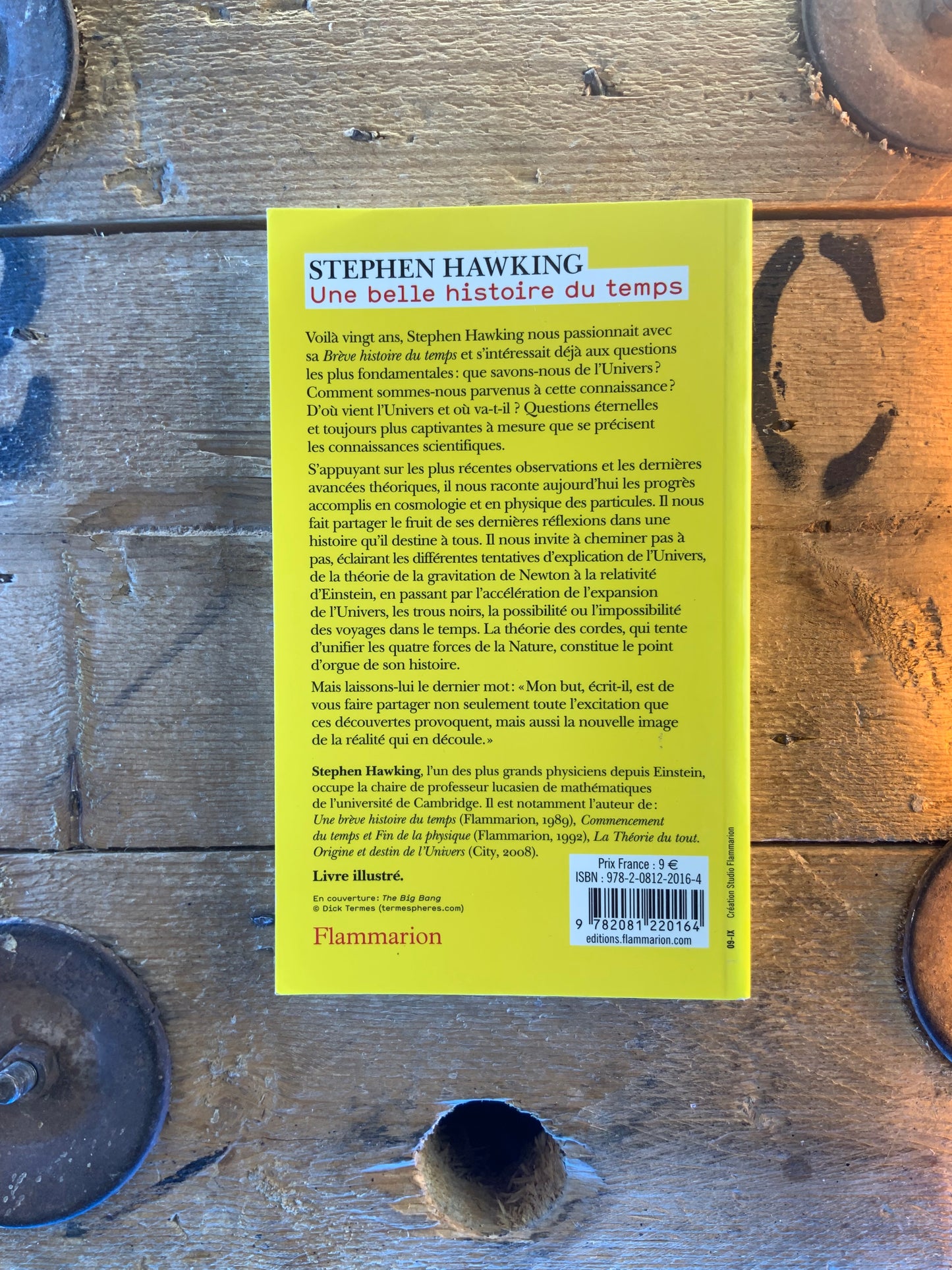 Une belle histoire du temps - Stephen Hawking