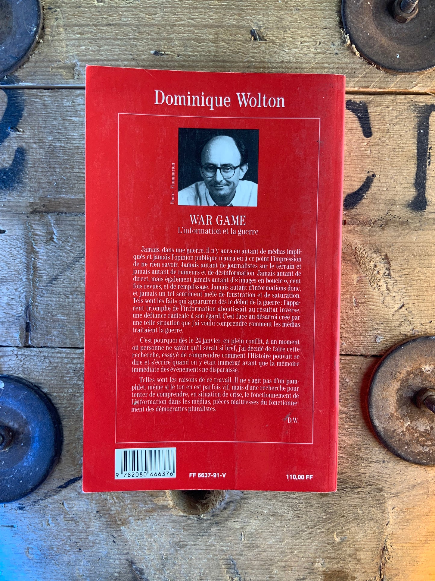 War game : l’information et la guerre - Dominique Wolton