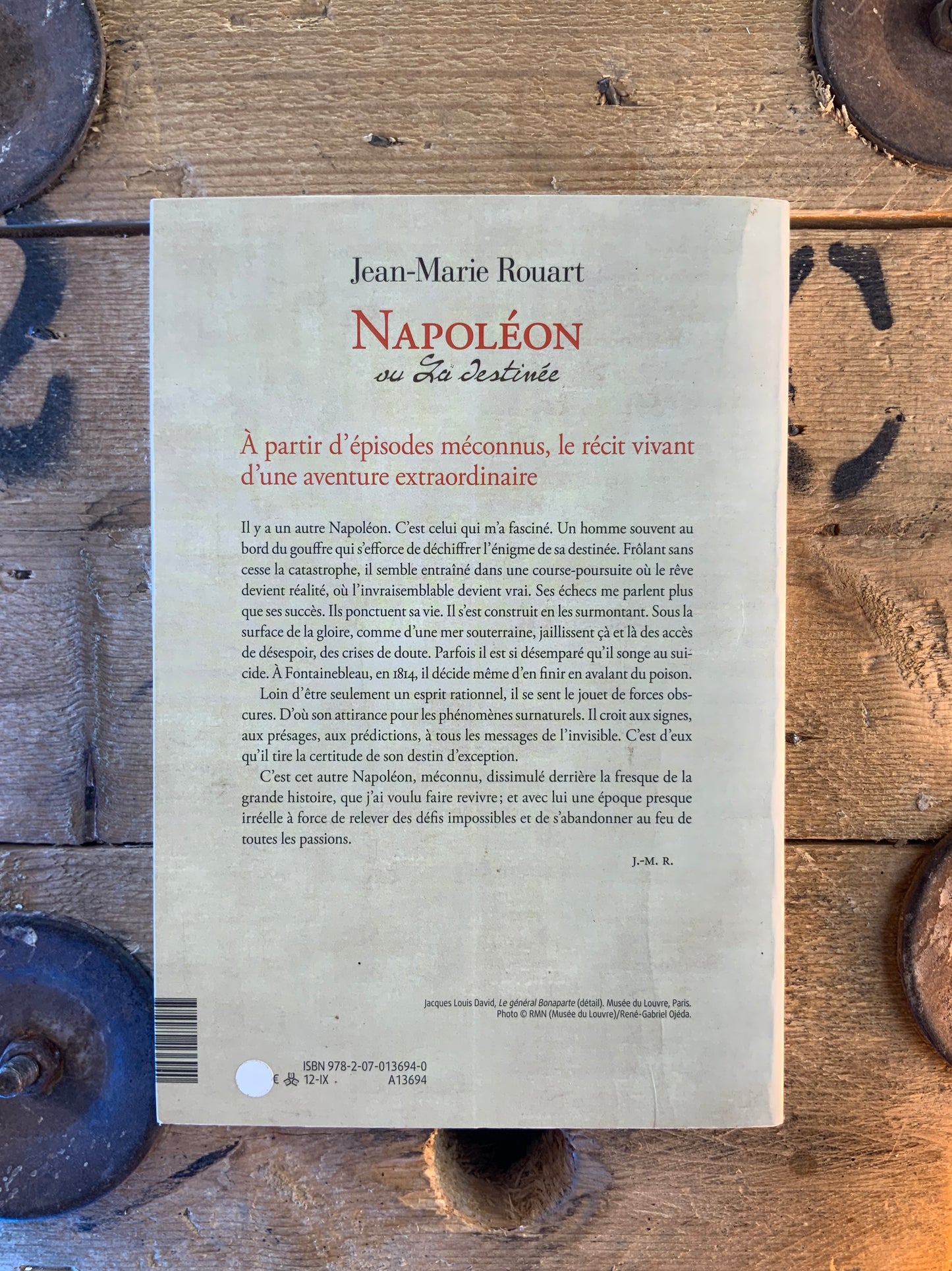 Napoléon ou de la destinée - Jean-Marie Rouart
