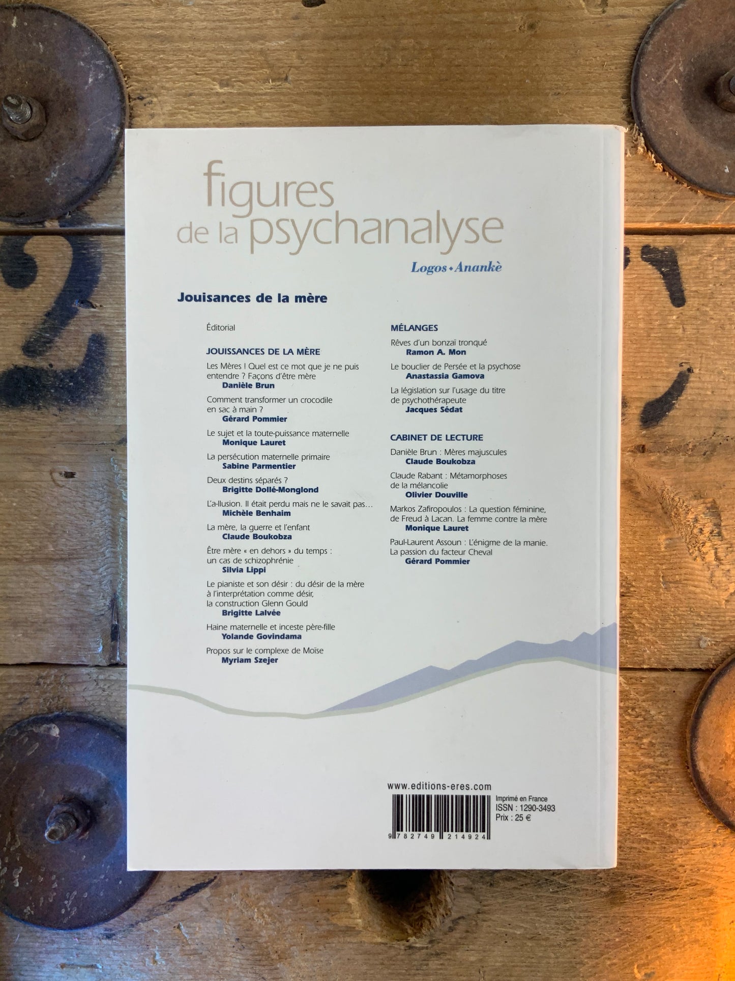 Figures de la psychanalyse : Jouissances de la mère