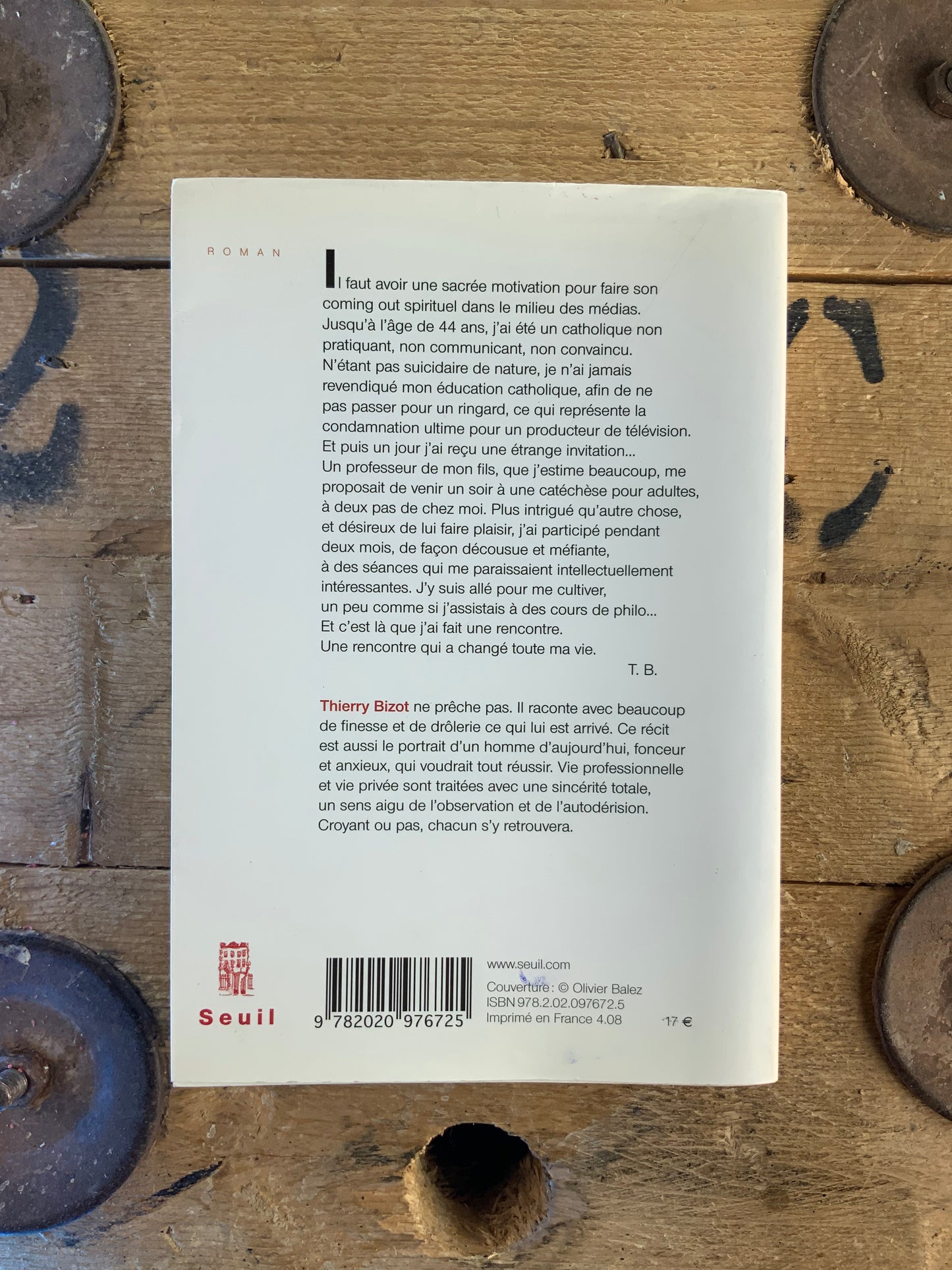 Catholique anonyme - Thierry Bizot