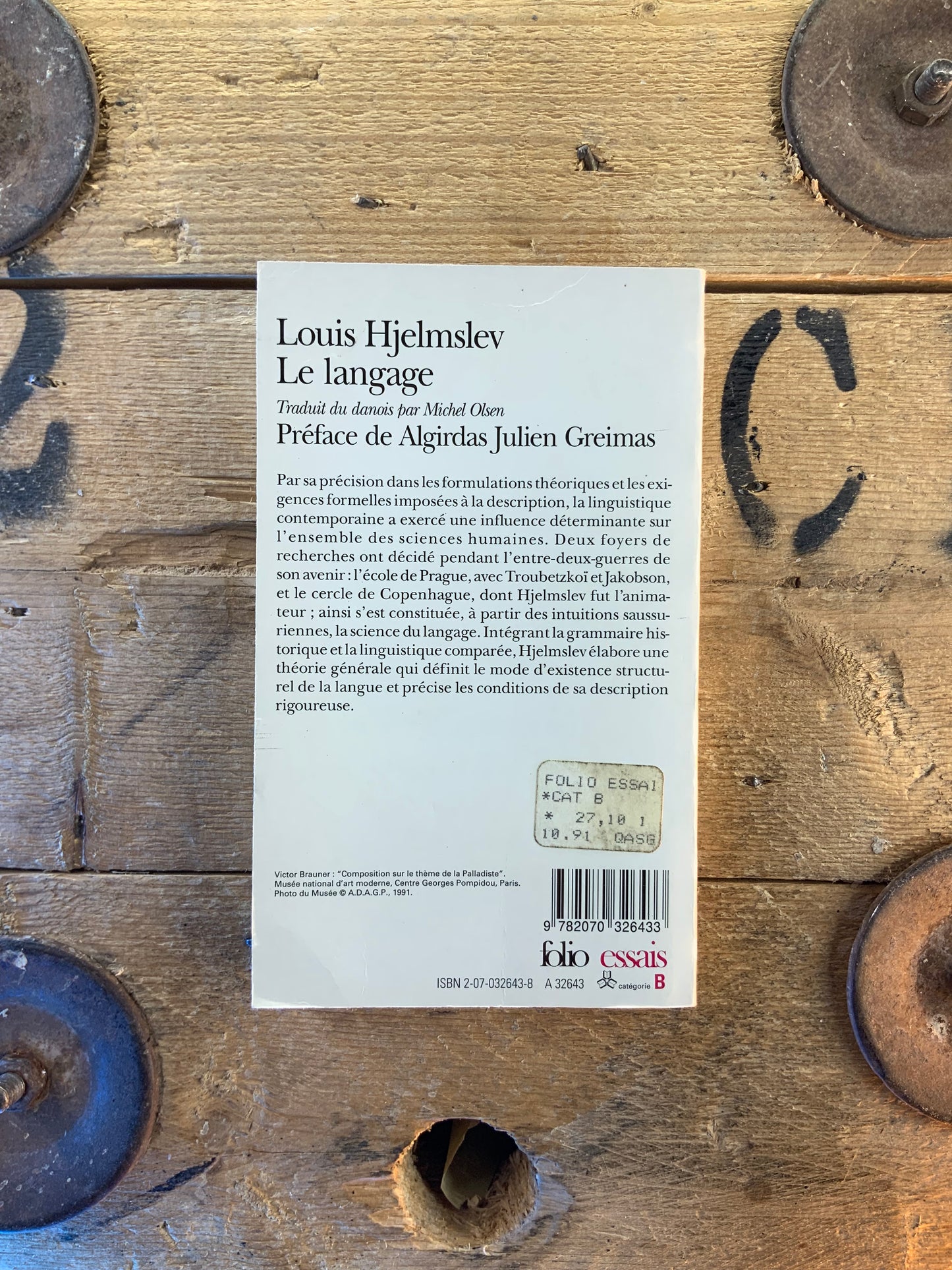 Le langage - Louis Hjelmslev