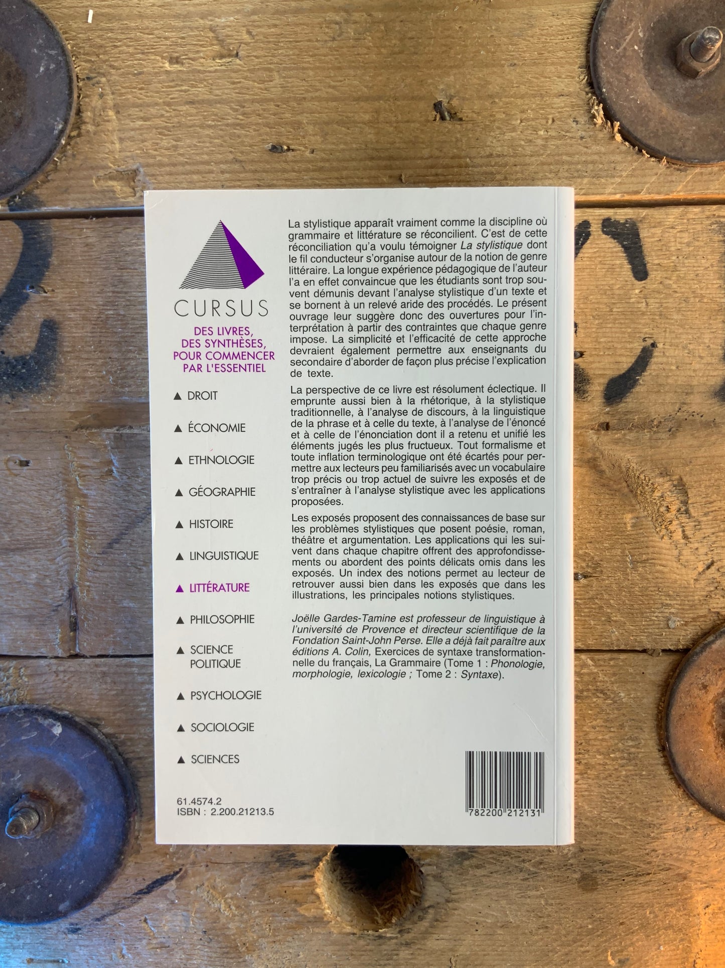 La stylistique - Joëlle Gardes-Tamine