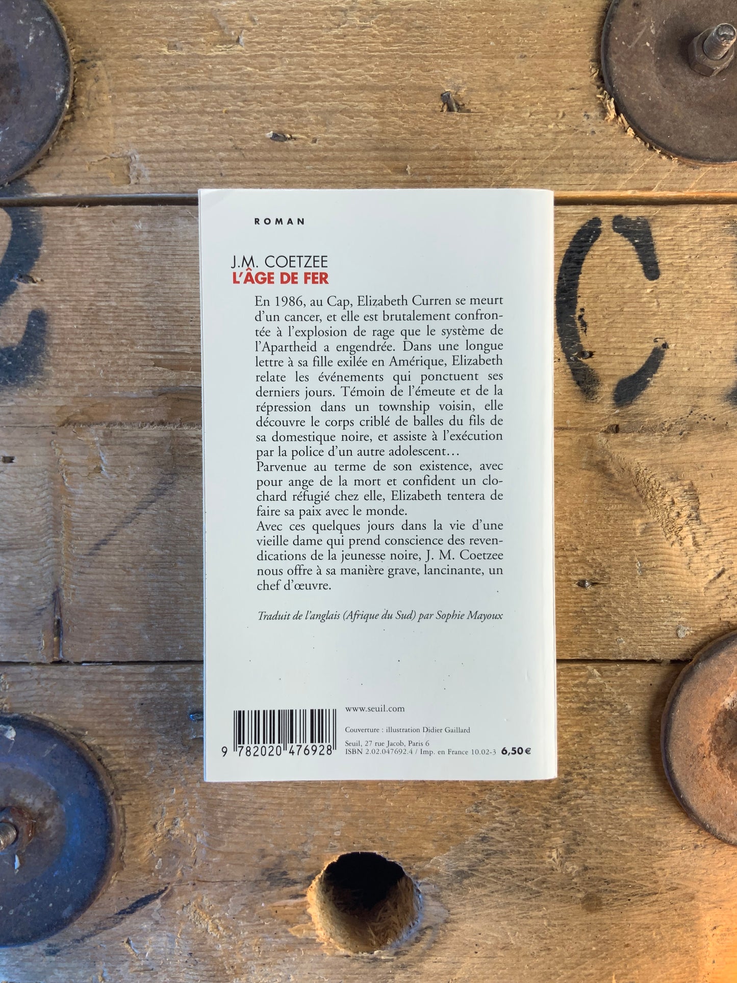 L’âge de fer - J. M. Coetzee