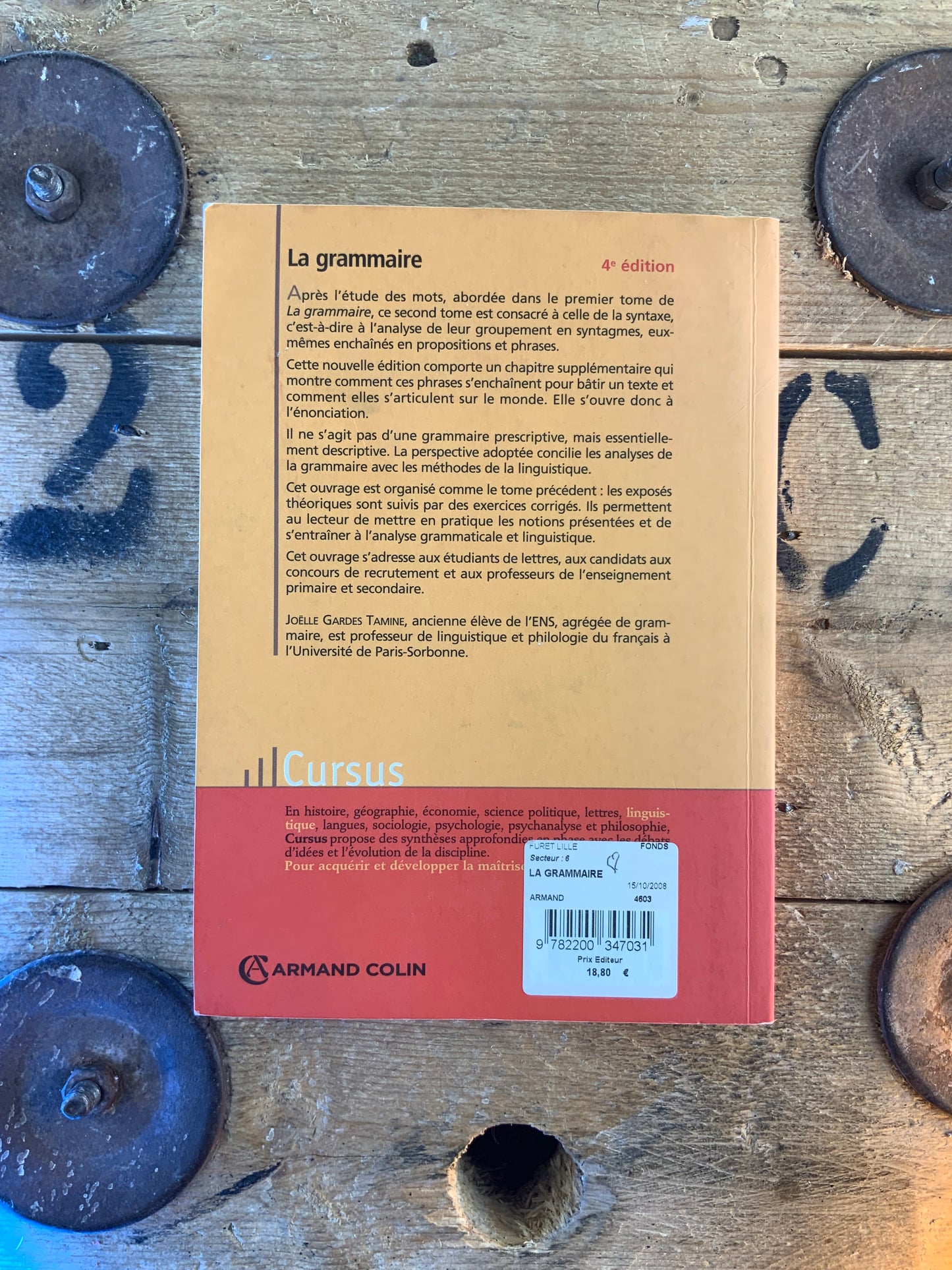La grammaire : 2. Syntaxe - Jöelle Gardes Tamine