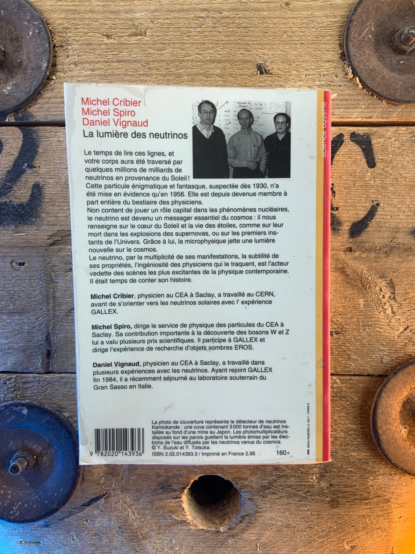 La lumière des neutrinos - Michel Cribier, Michel Spiro et Daniel Vignaud