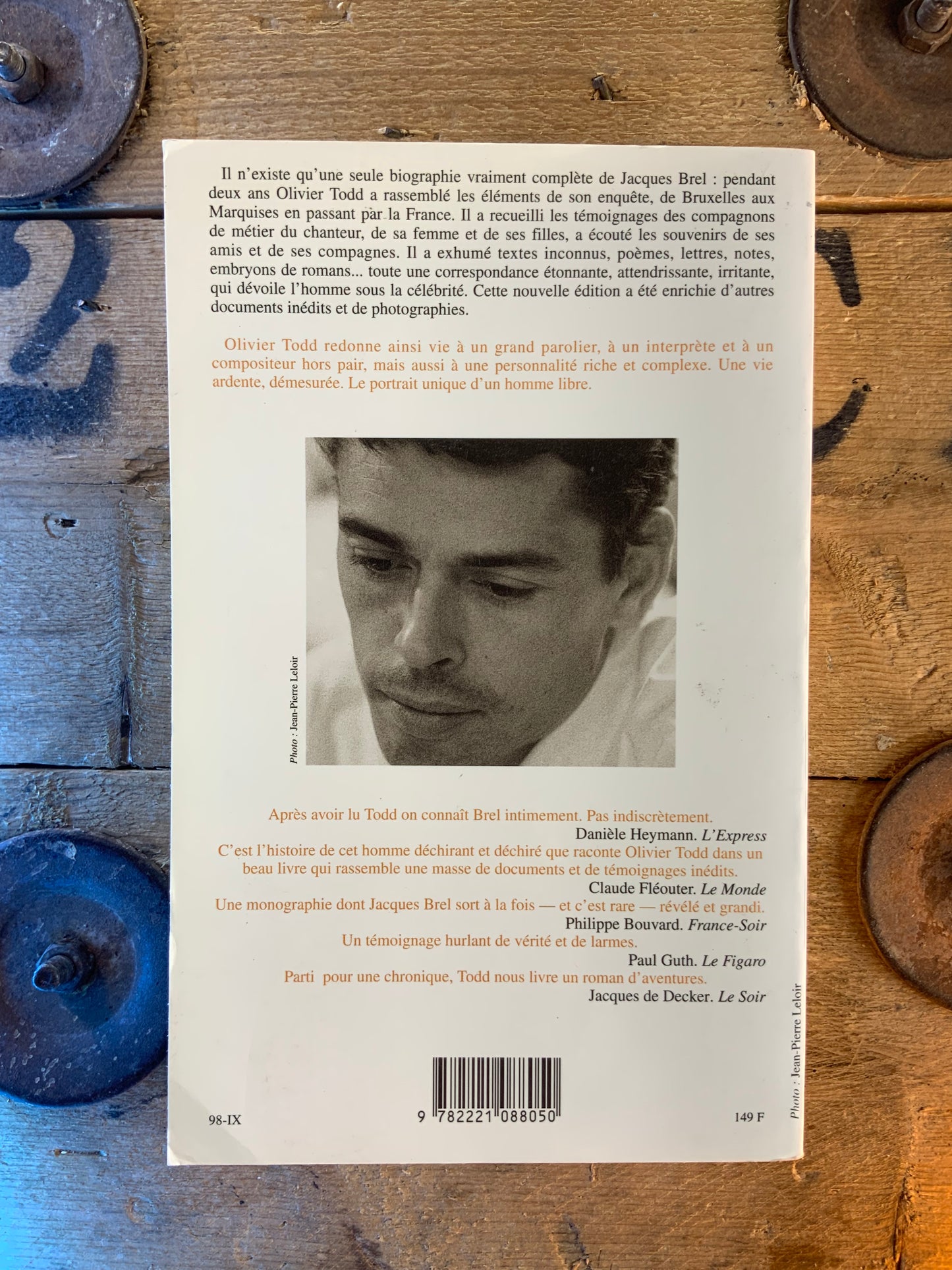 Jacques Brel : une vie - Olivier Todd