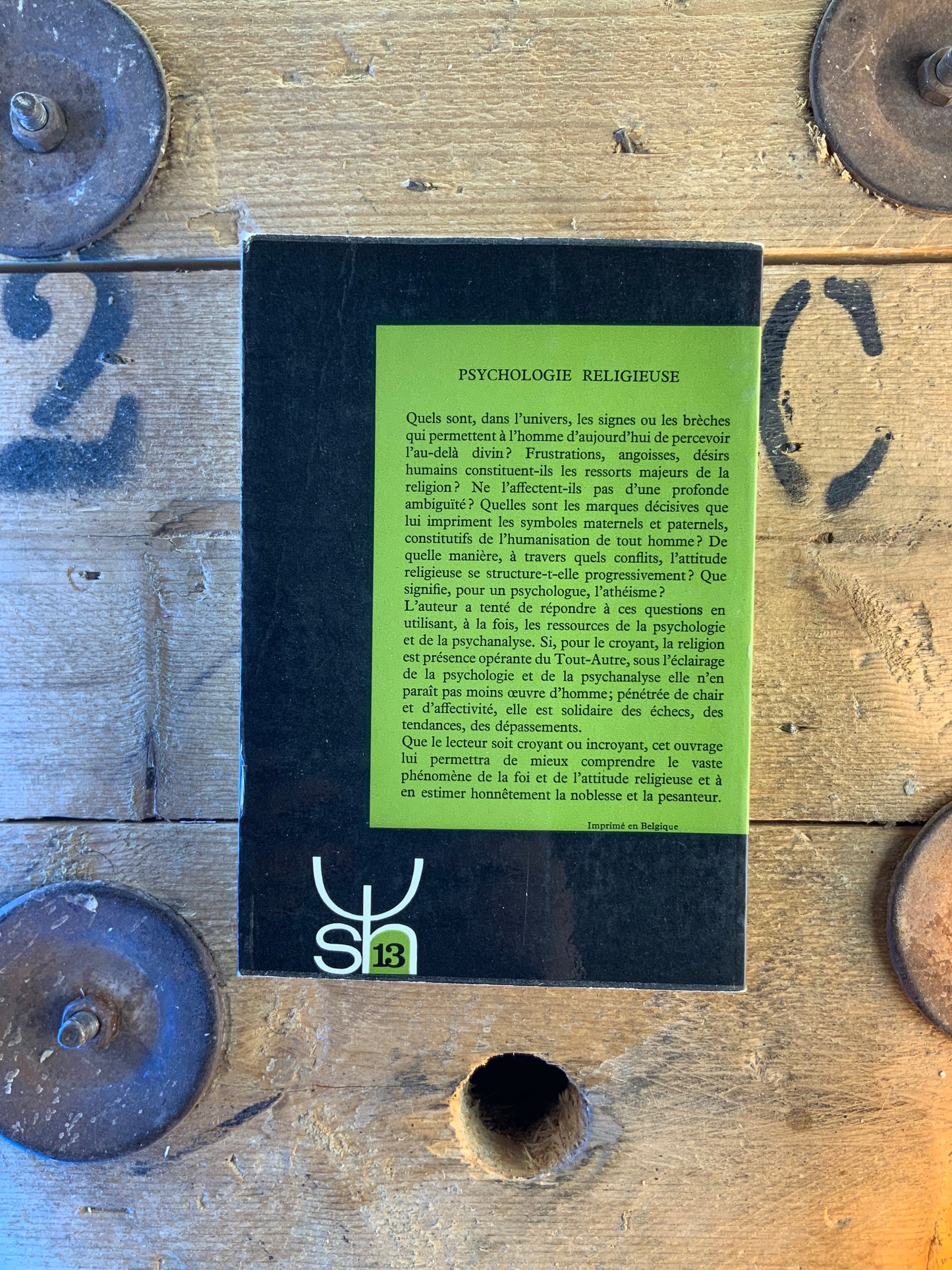 Psychologie religieuse - Antoine Vergote