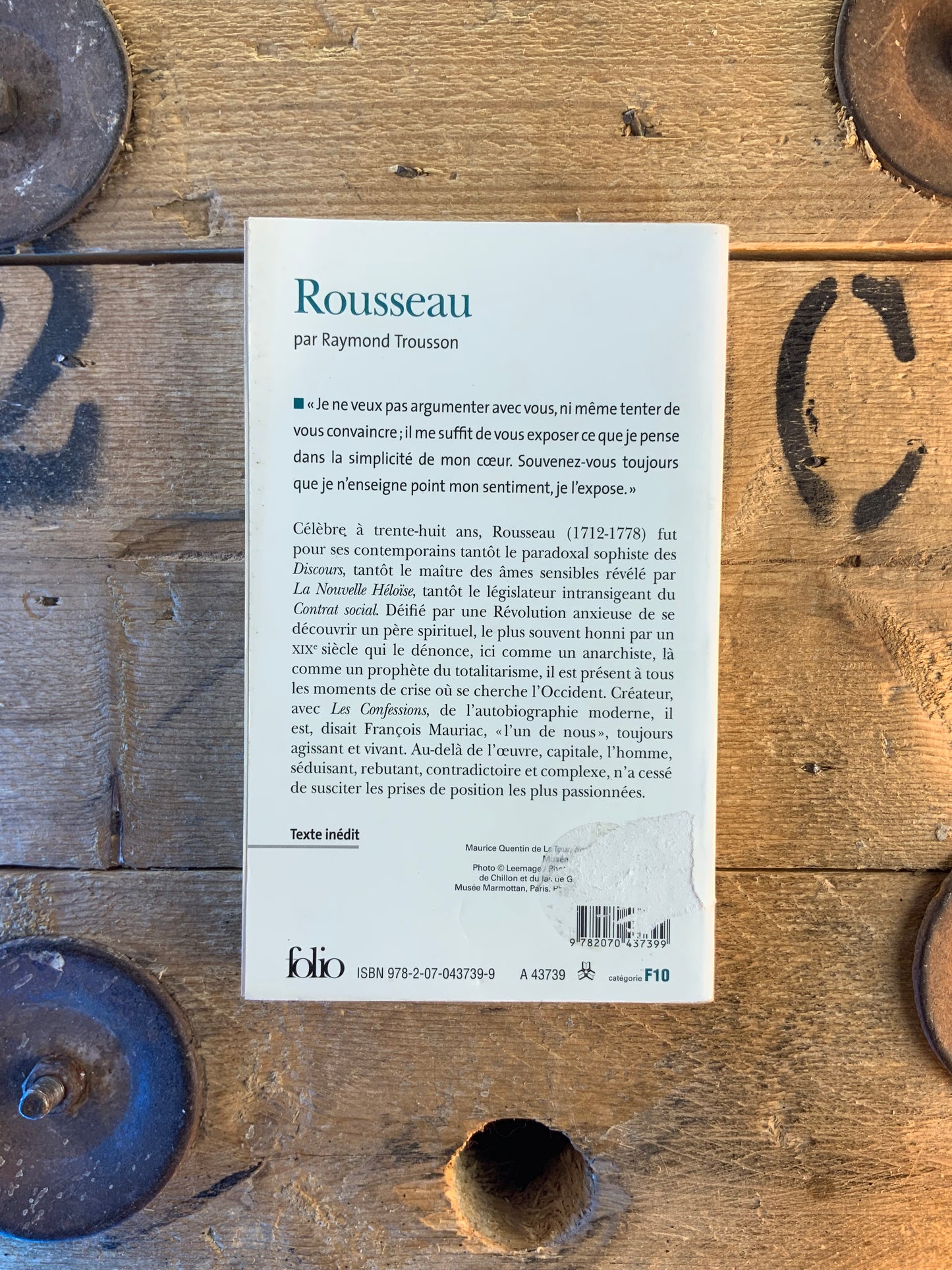 Rousseau - Raymond Trousson