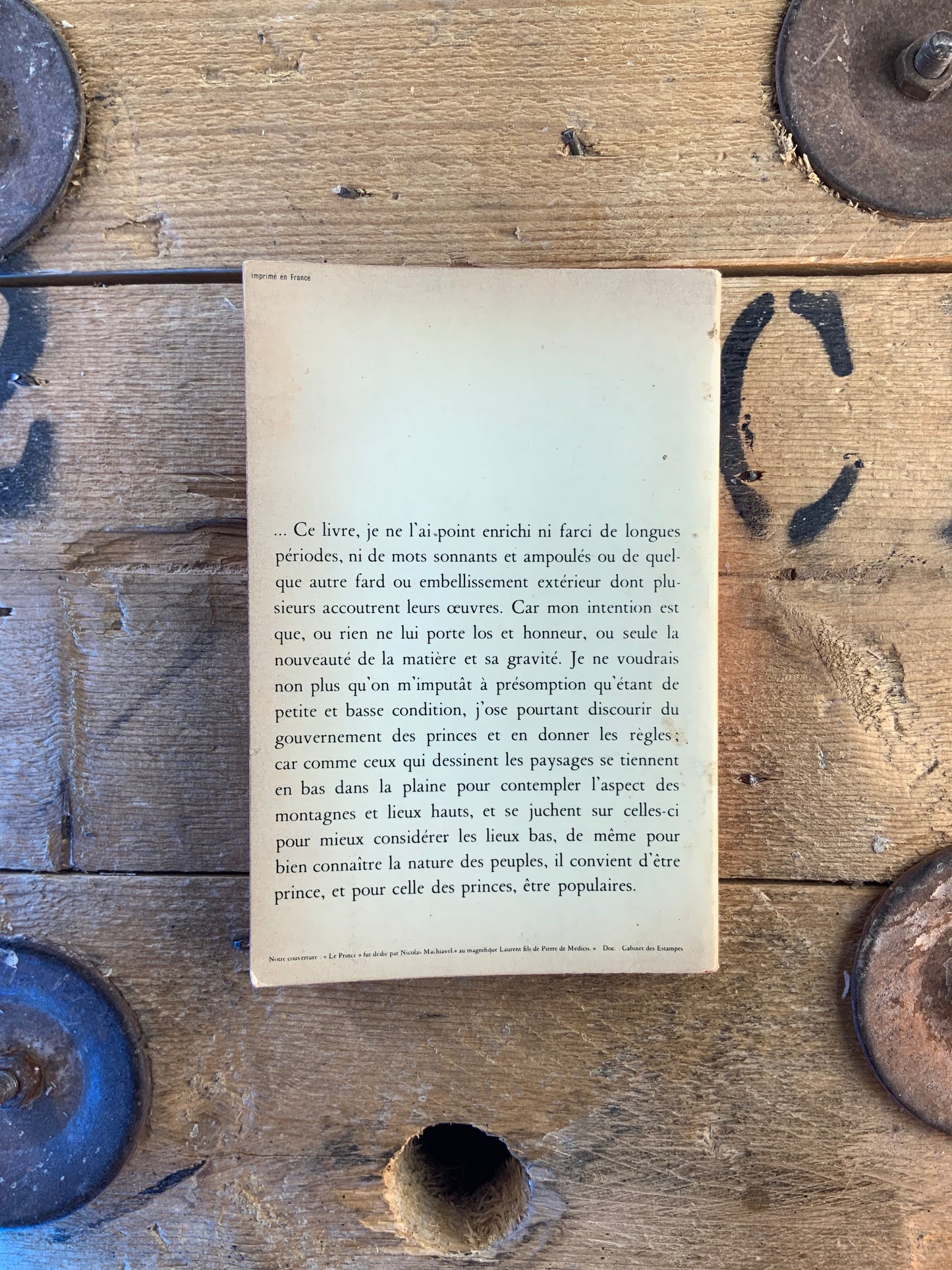 Le prince - Machiavel