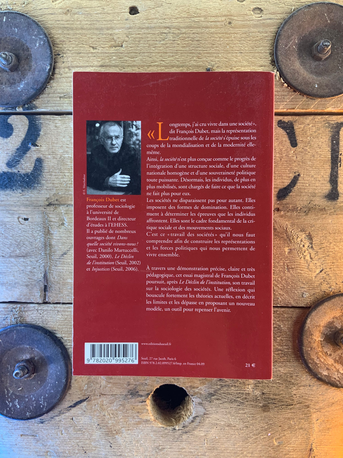 Le travail des sociétés - François Dubet