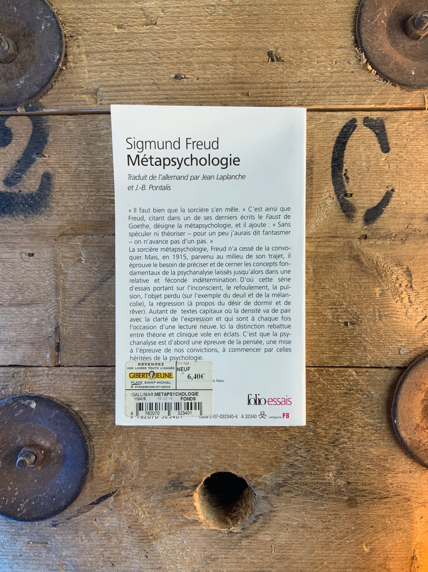 Métapsychologie - Sigmund Freud