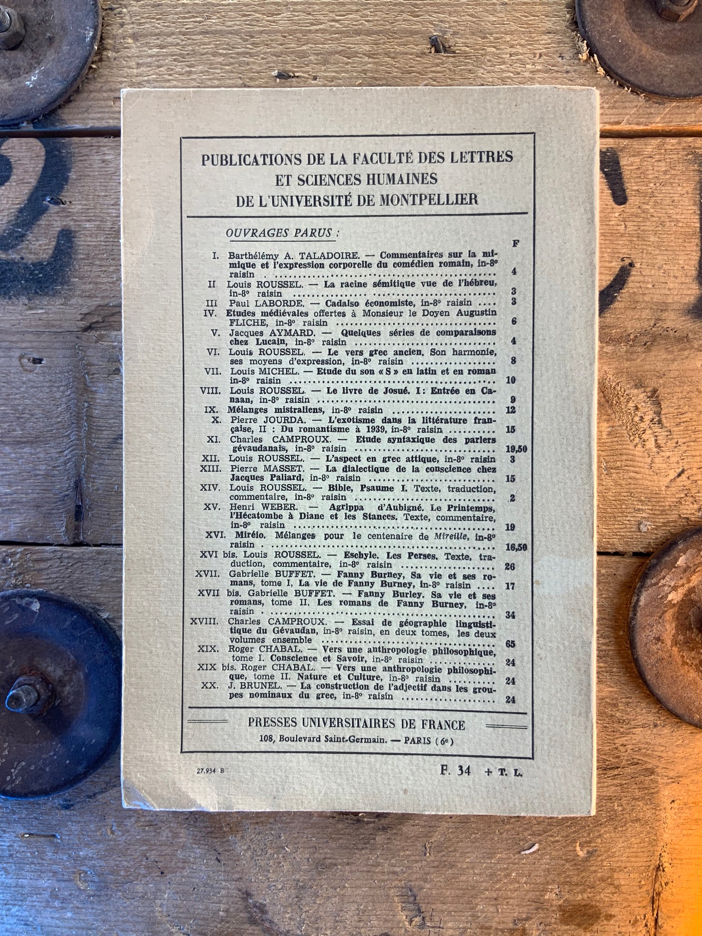 L’œuvre de Walter Savage Landor - Pierre Vitoux