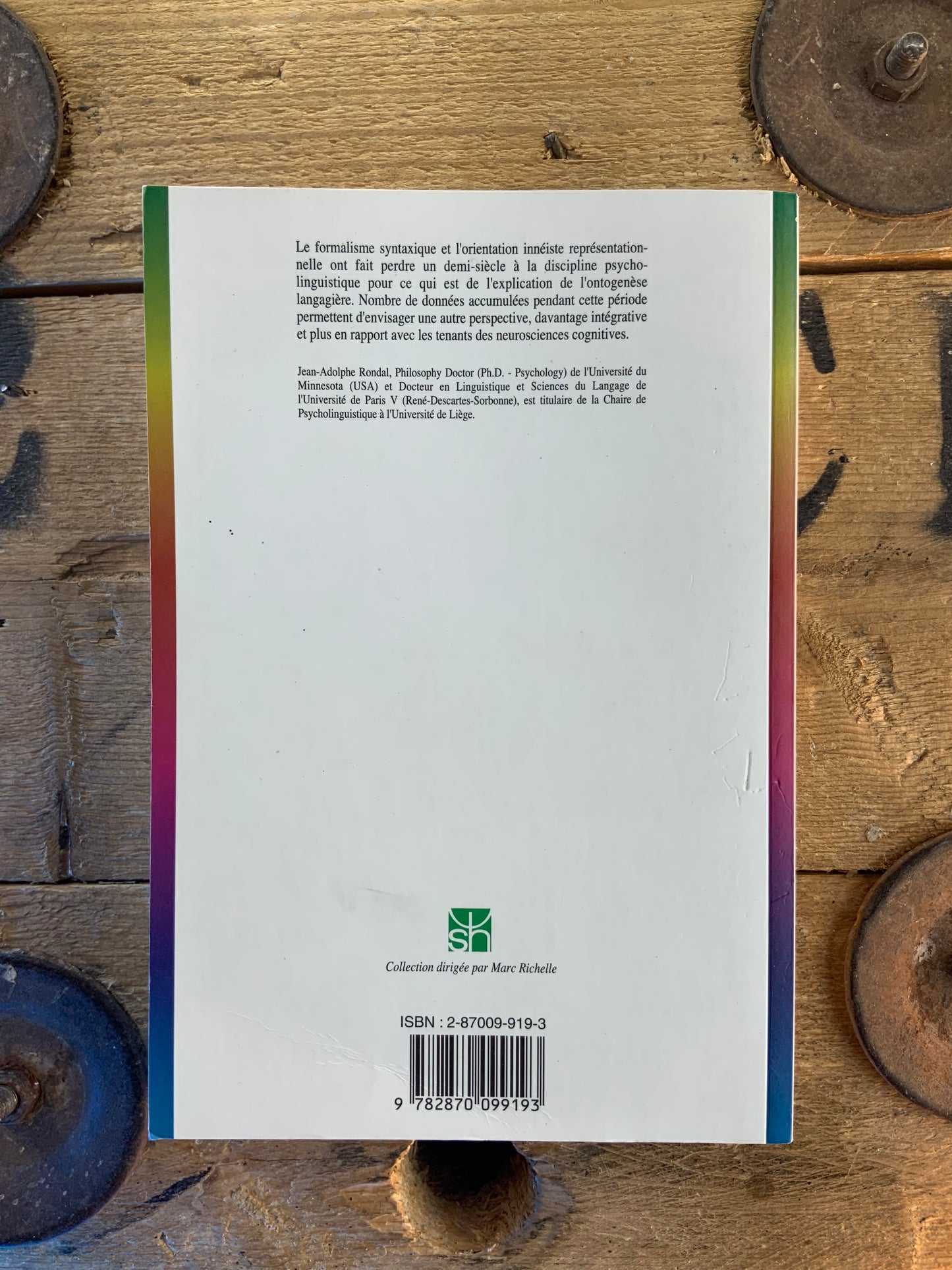Expliquer l’acquisition du langage : caveats et perspectives - Jean-A. Rondal
