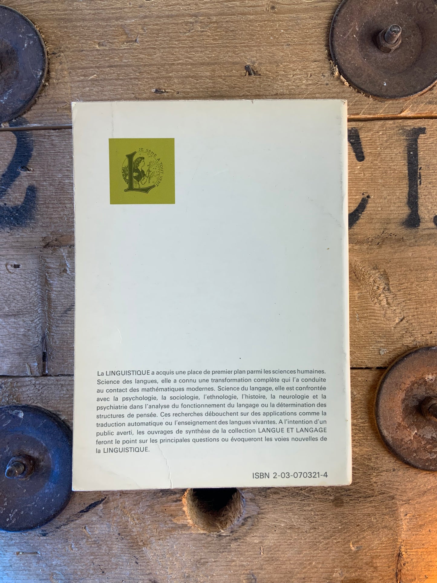 Linguistique générale : introduction à la linguistique théorique - John Lyons