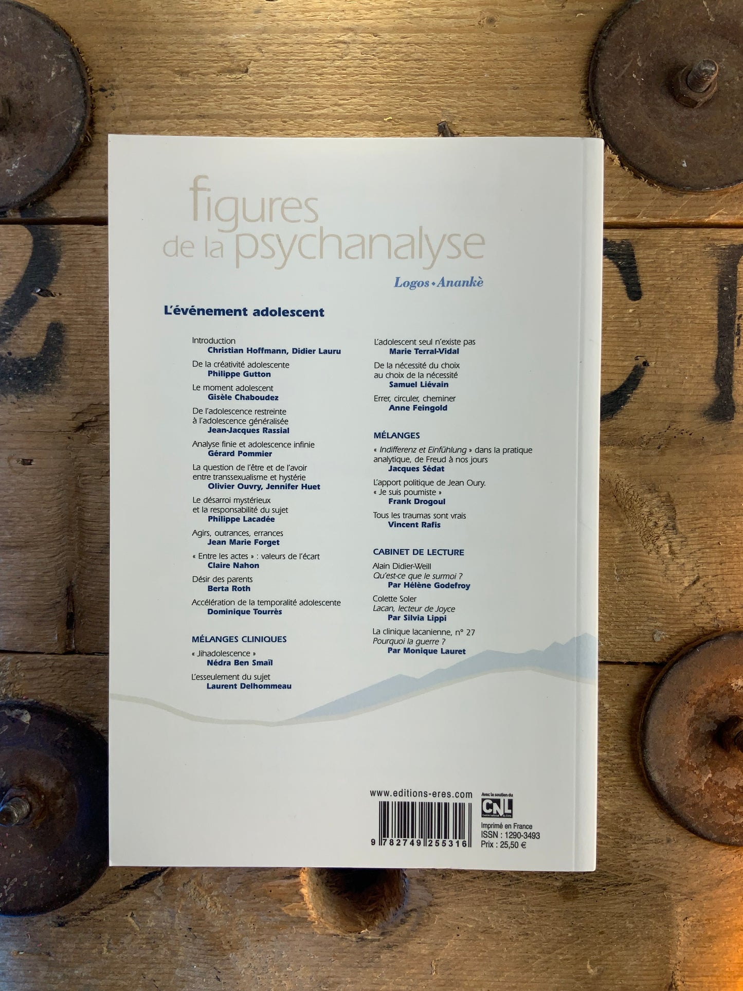 Figures de la psychanalyse : L’événement adolescent