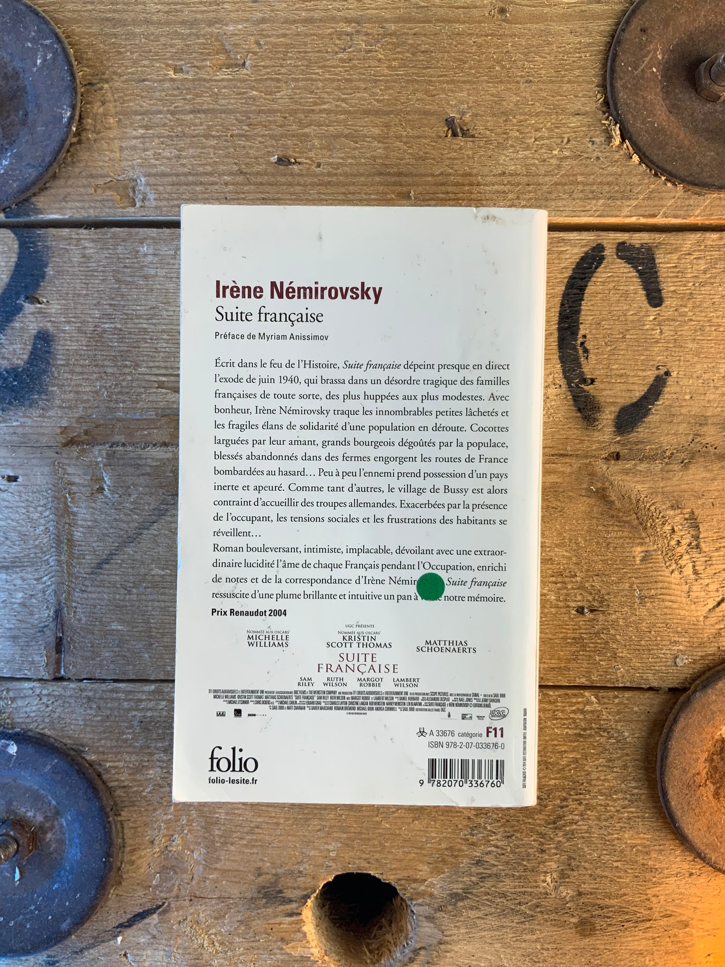 Suite française - Irène Némirovsky