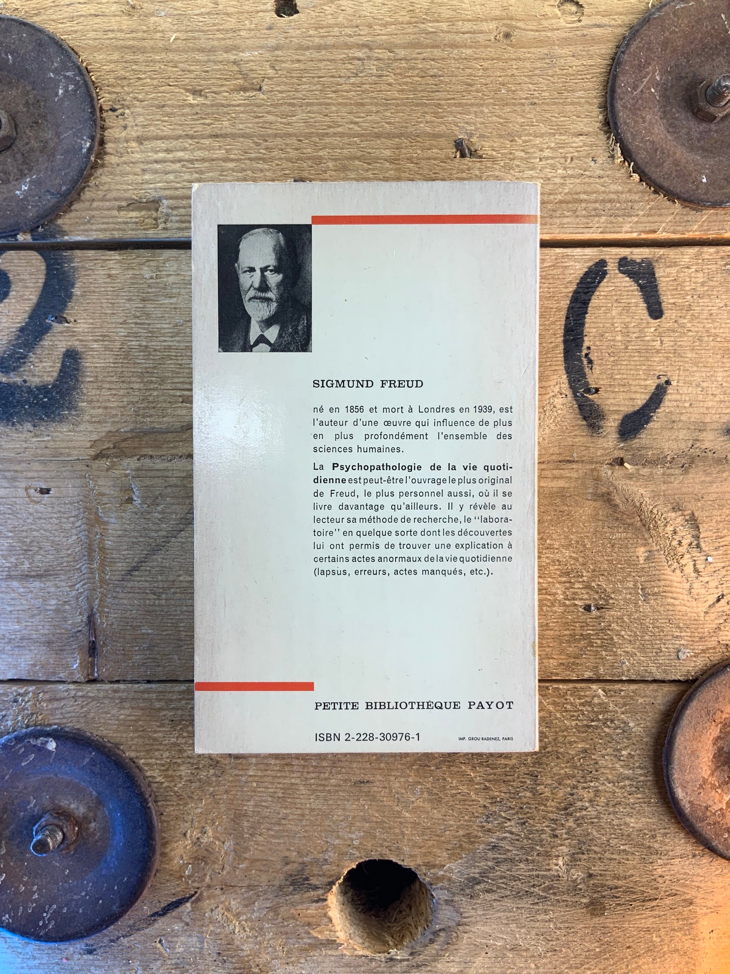 Psychopathologie de la vie quotidienne - Sigmund Freud