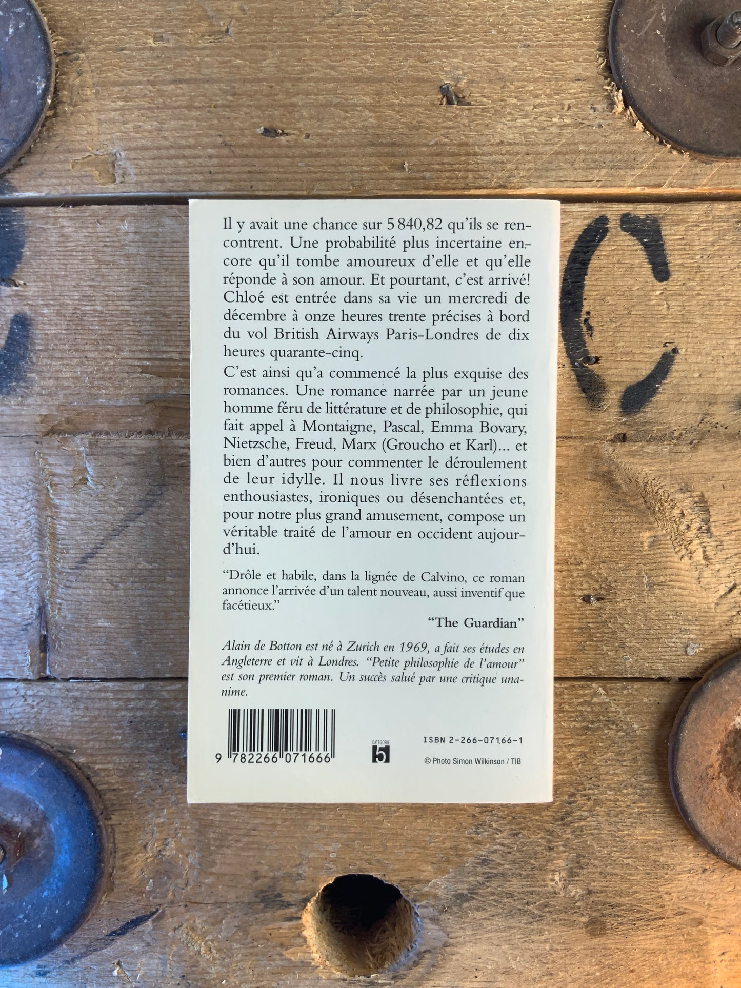 Petite philosophie de l’amour - Alain de Botton