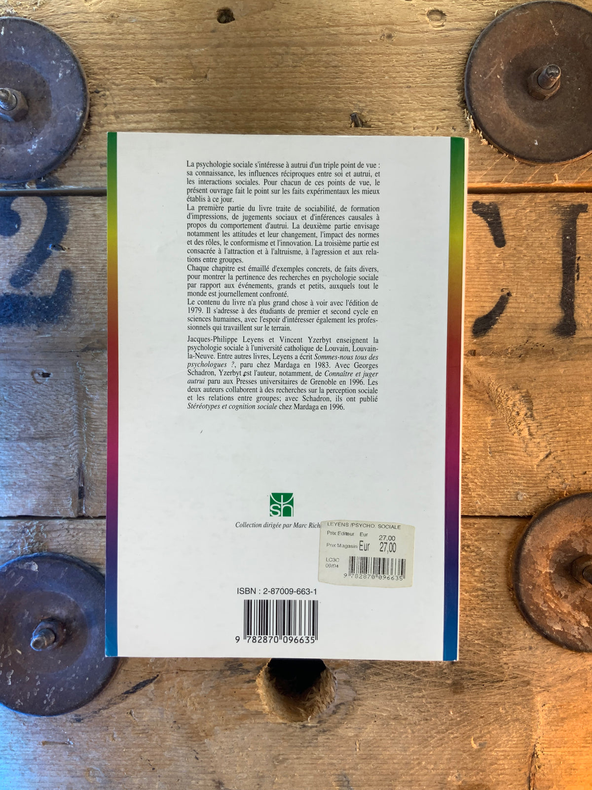 Psychologie sociale - Jacques-Philippe Leyens et Vincent Yzerbyt