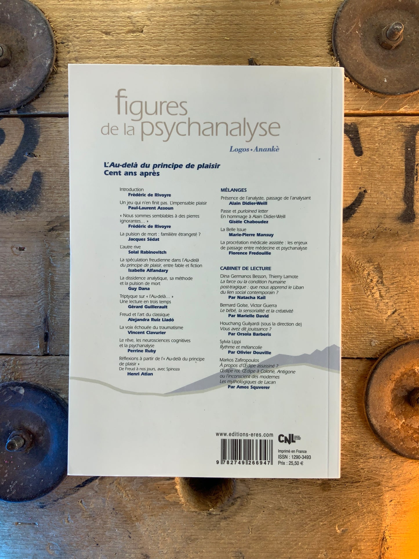 Figures de la psychanalyse : L’Au-delà du principe du plaisir Cent ans après