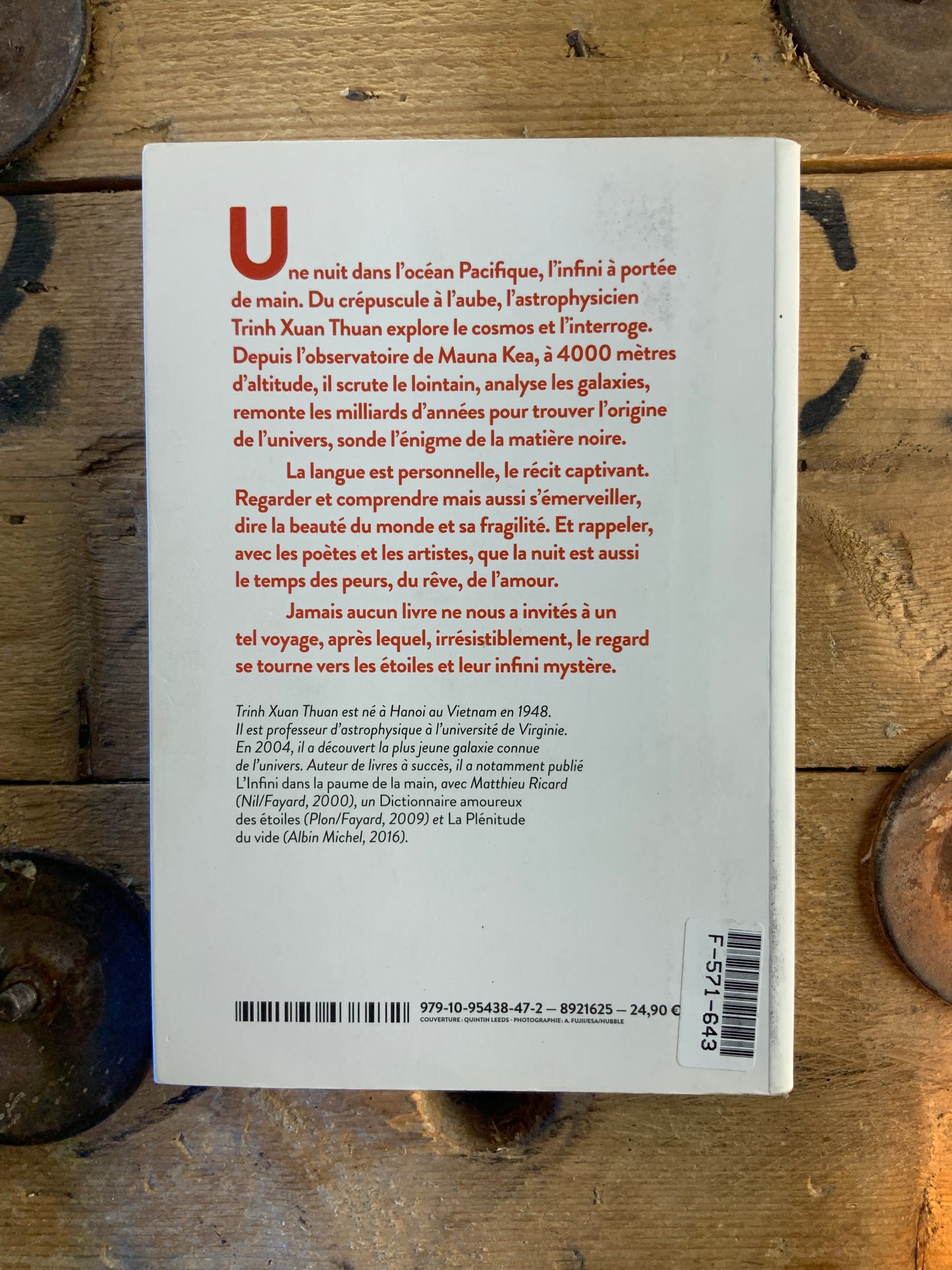 Une nuit - Trinh Xuan Thuan