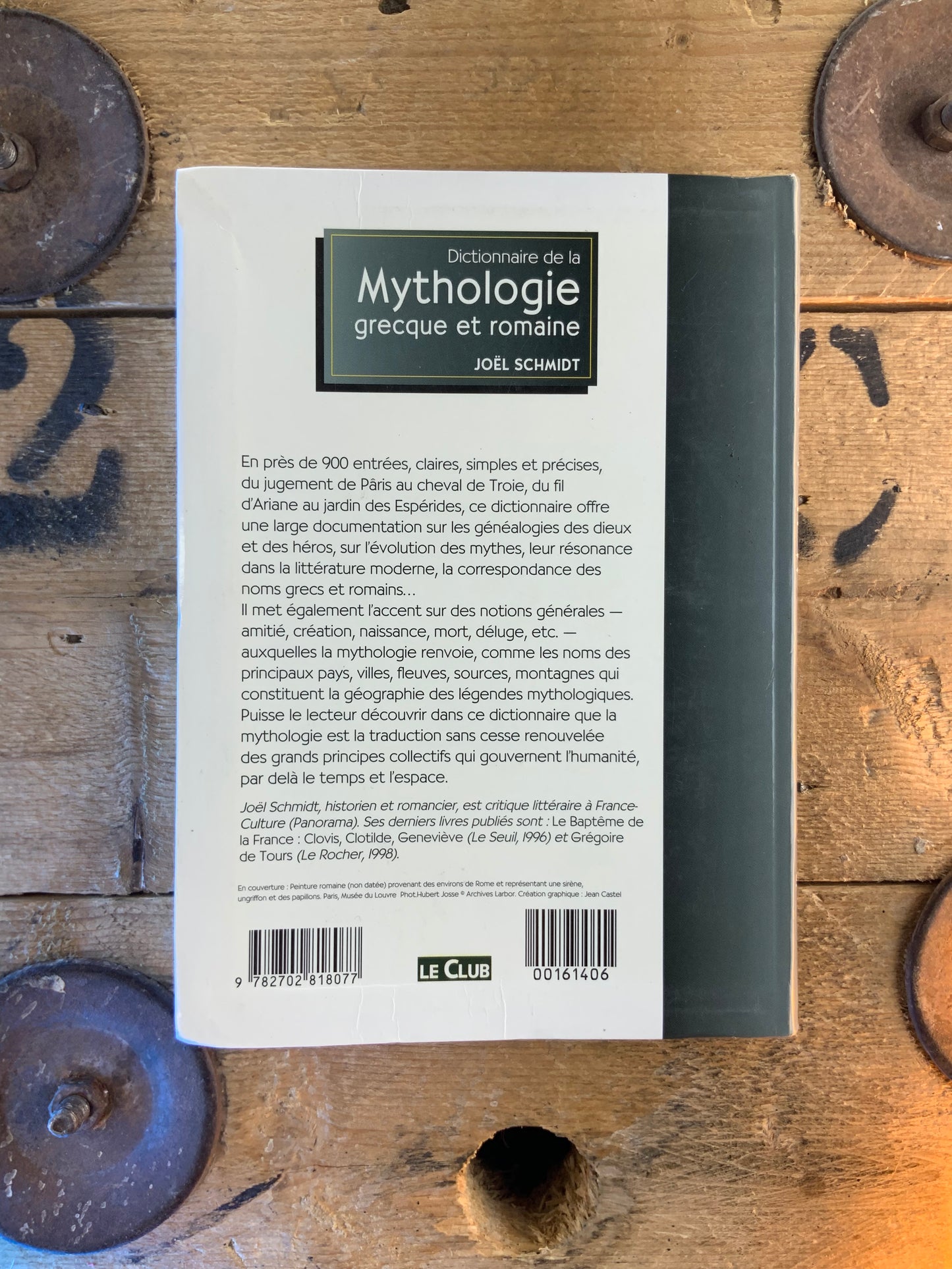 Dictionnaire de mythologie grecque et romaine - Joël Schmidt