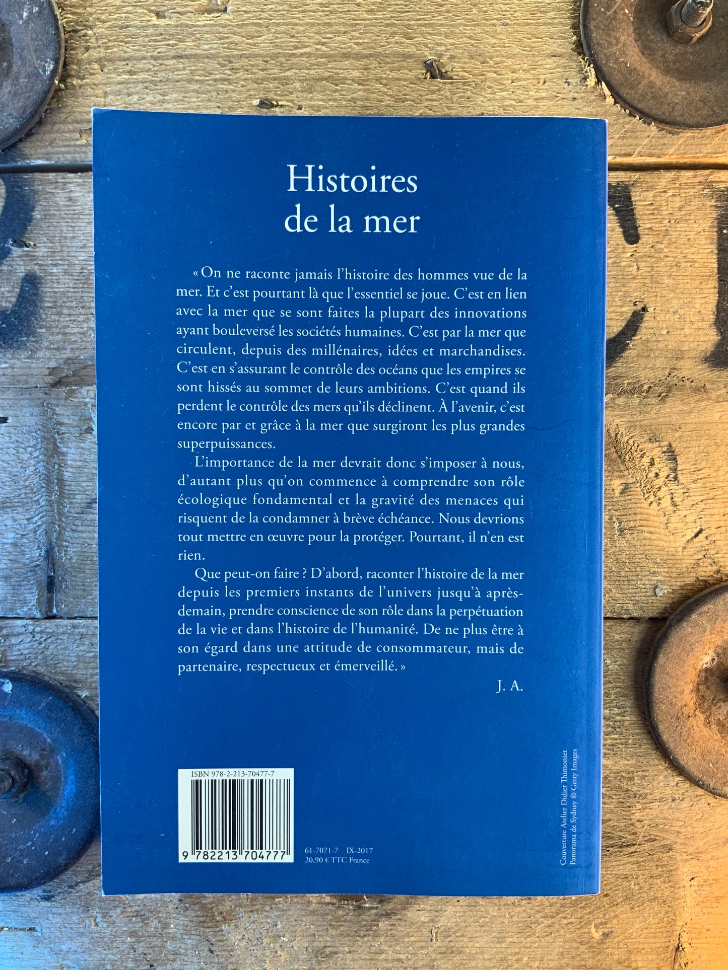 Histoires de la mer - Jacques Attali