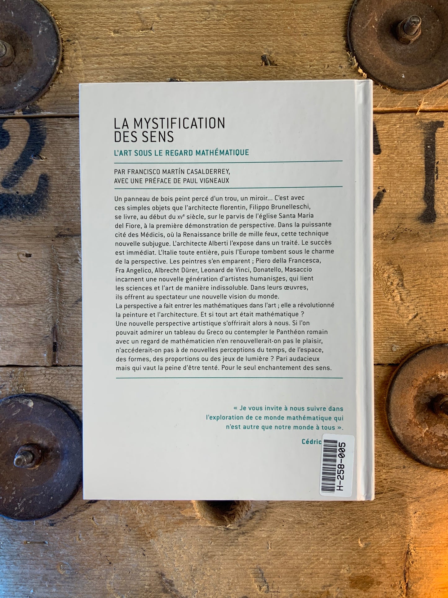 La mystification des sens : l’art sous le regard mathématique