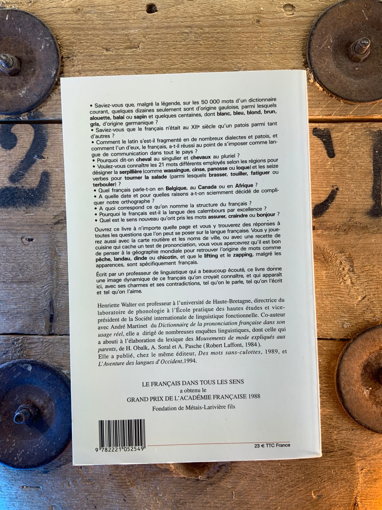 Le français dans tous les sens - Henriette Walter
