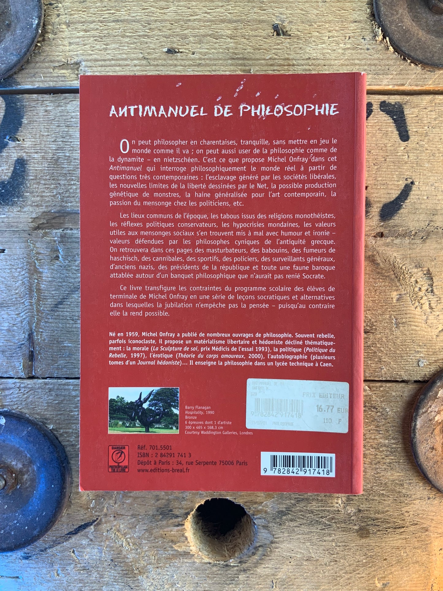 Antimanuel de philosophie - Michel Onfray