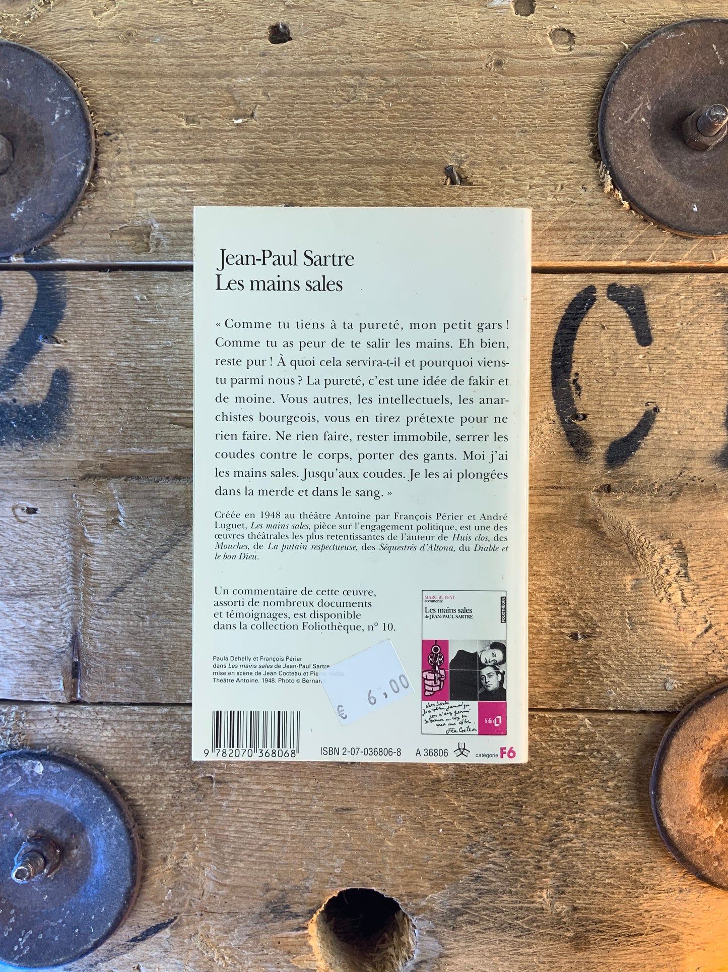 Les mains sales - Jean-Paul Sartre