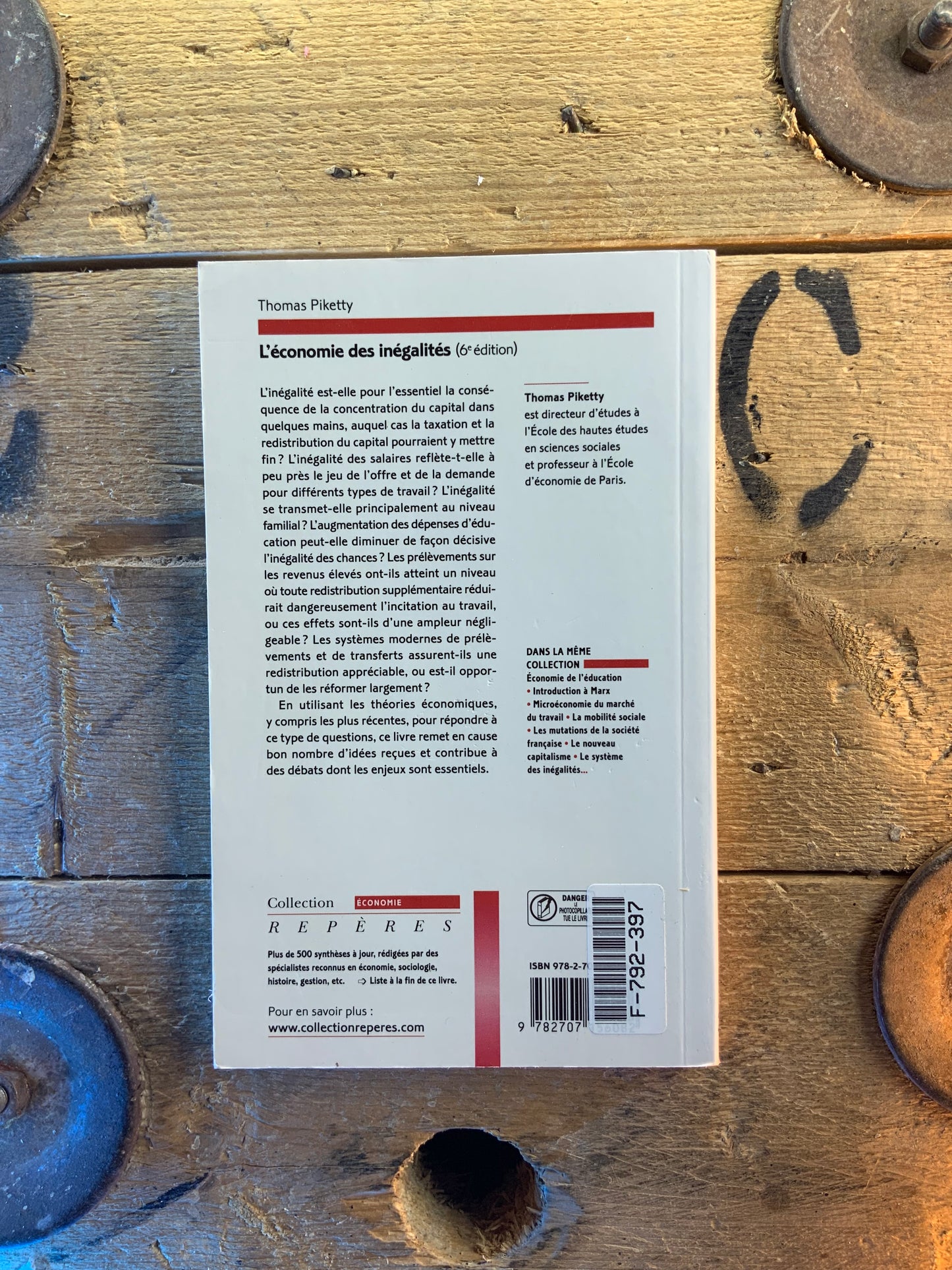 L’économie des inégalités - Thomas Piketty