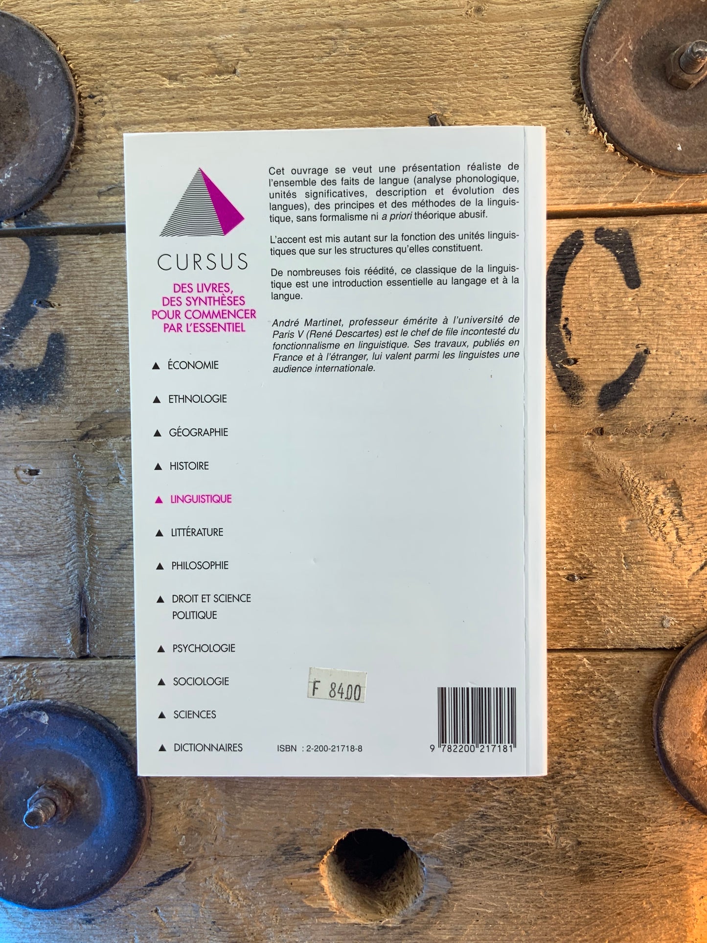 Éléments de linguistique générale - André Martinet