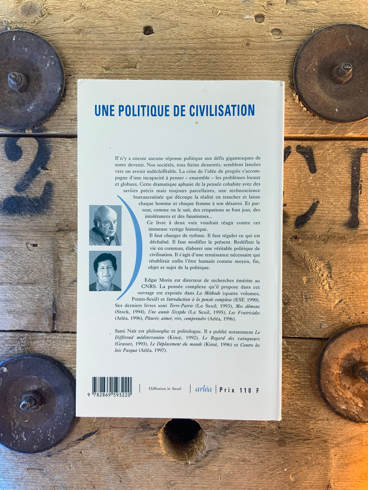 Une politique de civilisation - Edgar Morin et Sami Naïr