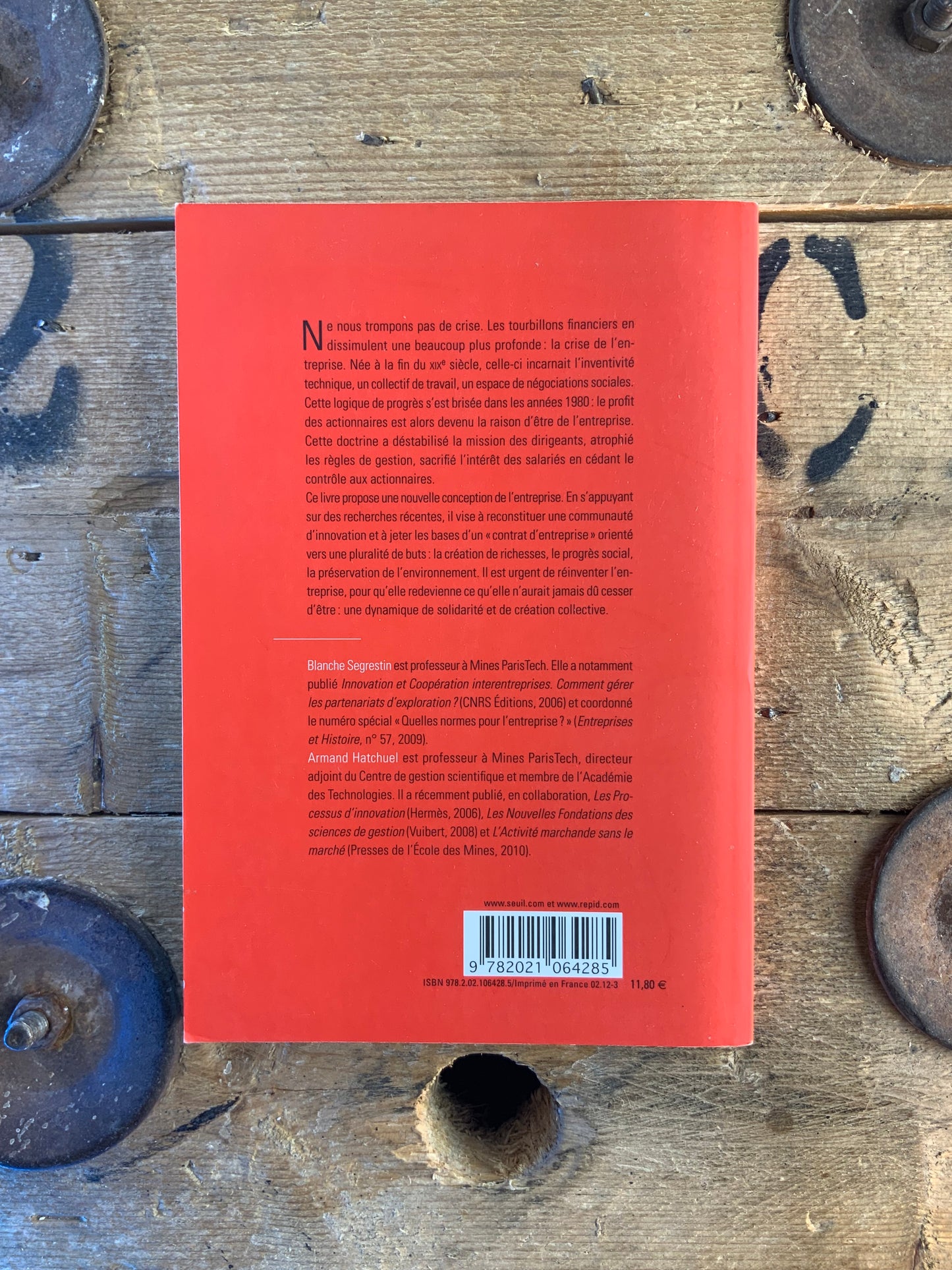 Refonder l’entreprise - Blancha Segrestin et Armand Hatchuel