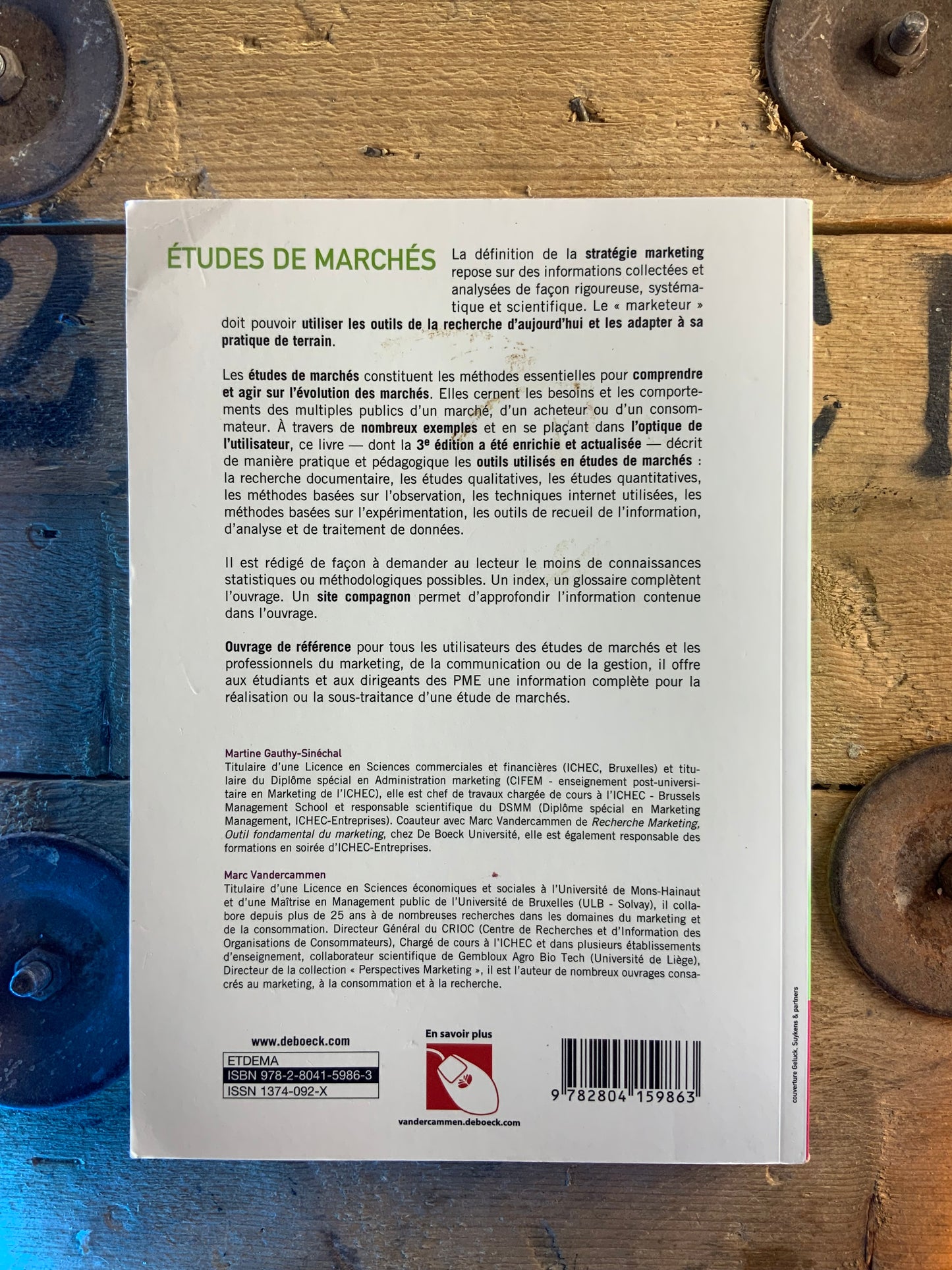 Études de marché : méthodes et outils - Martine Gauthy-Sinéchal, Marc Vandercammen