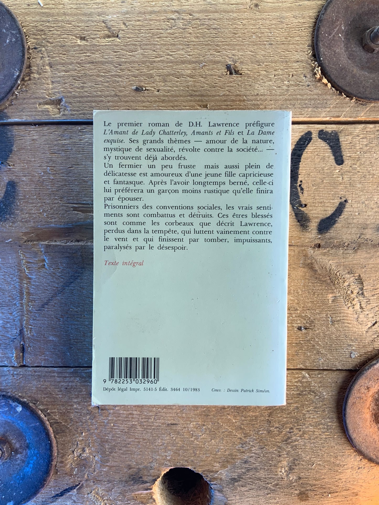 Le paon blanc - D.H. Lawrence
