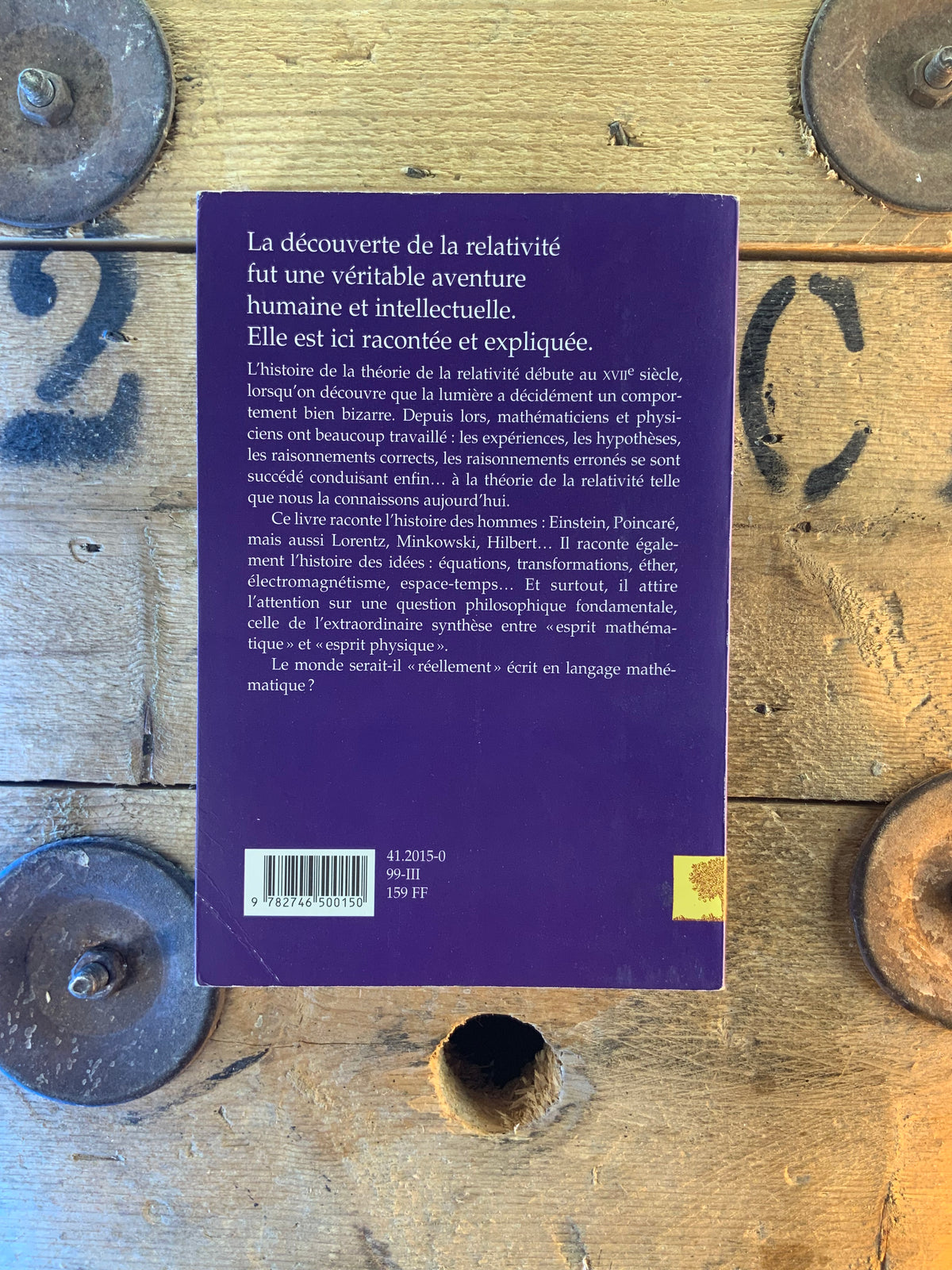 Einstein et Poincaré : sur les traces de la relativité - Jean-Paul Auffray